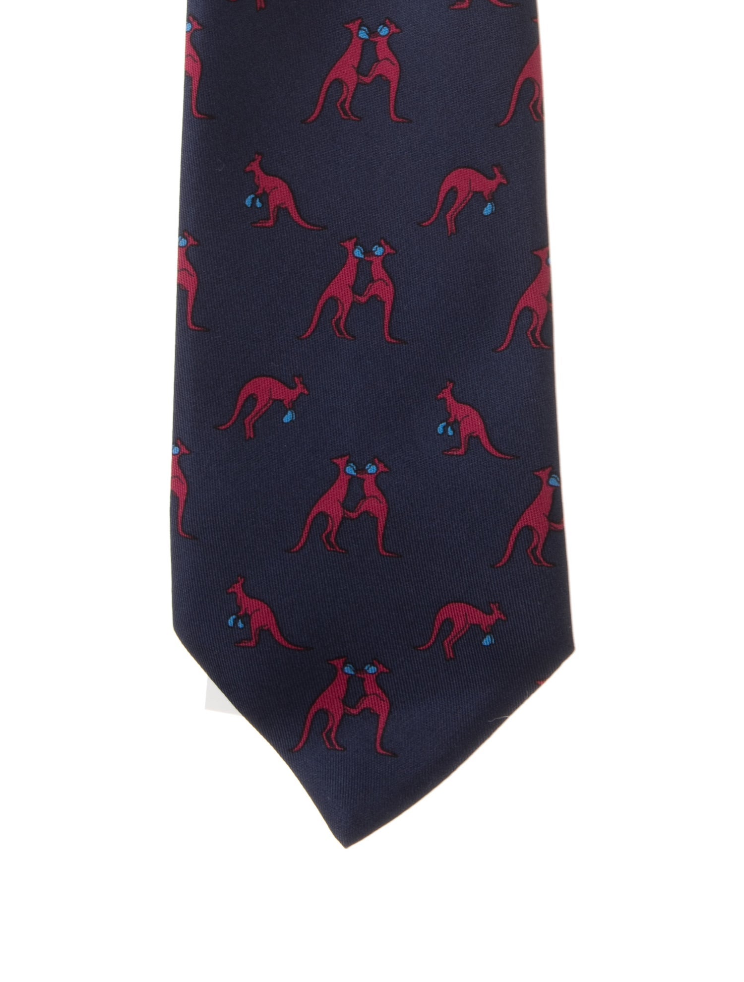 Hermès Silk Printed Tie