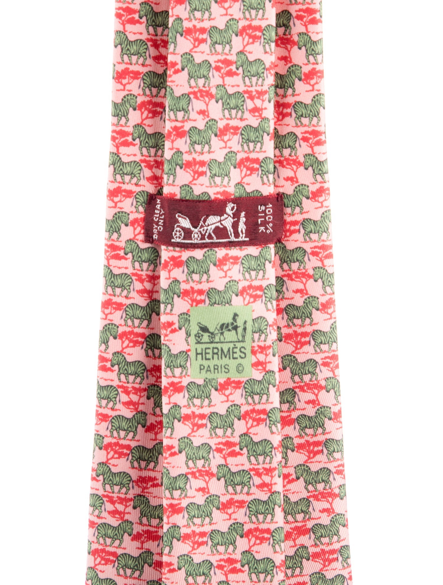 Hermès Pattern Tie