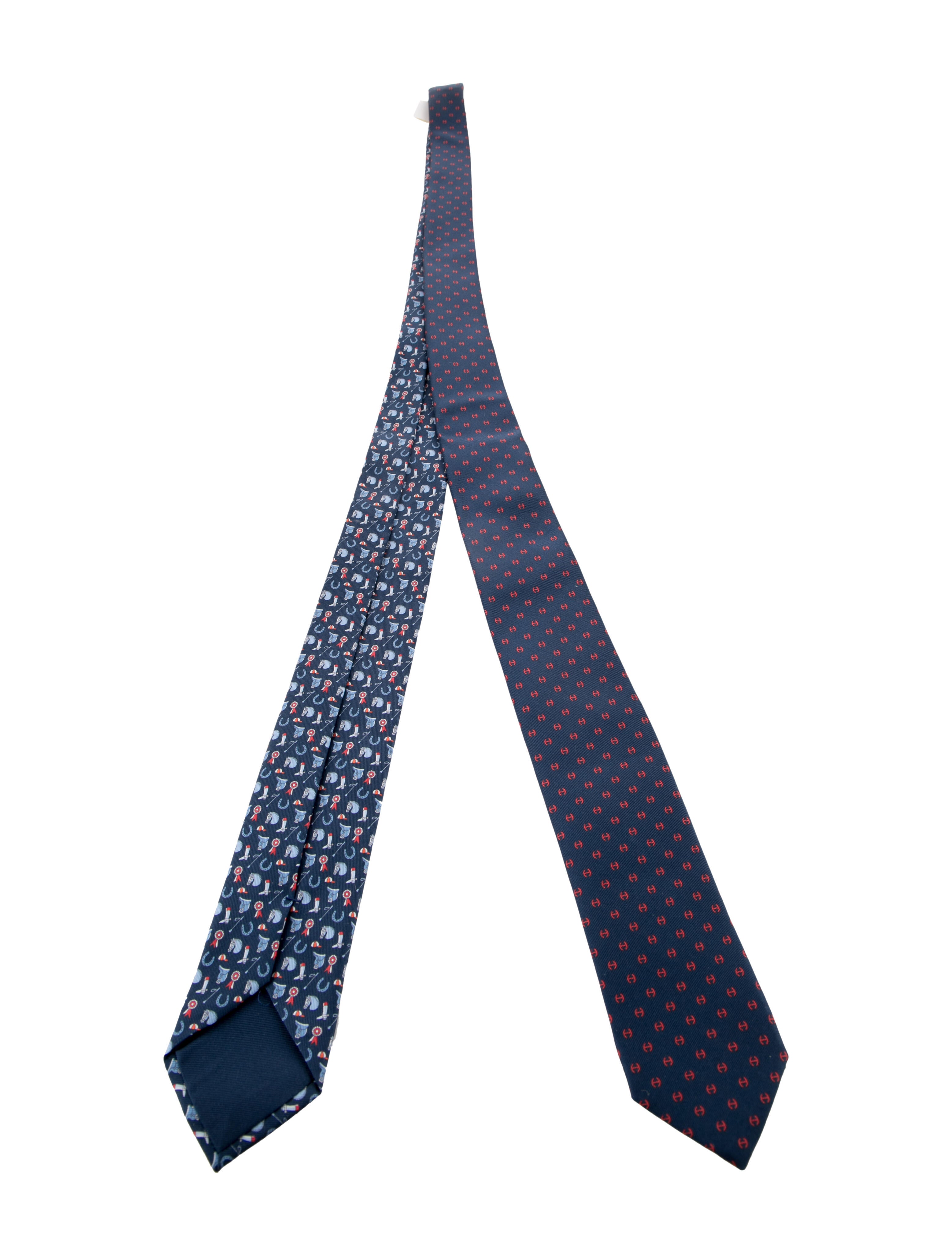 Hermès Silk Patterned Tie
