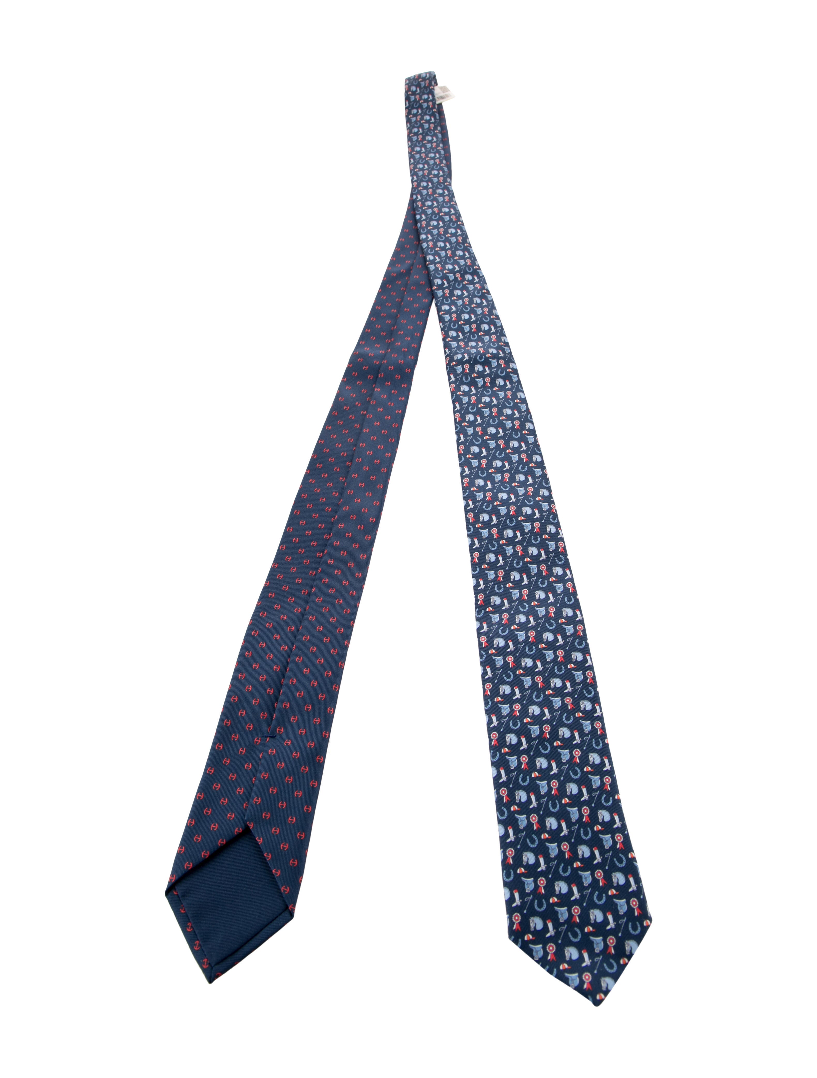 Hermès Silk Patterned Tie