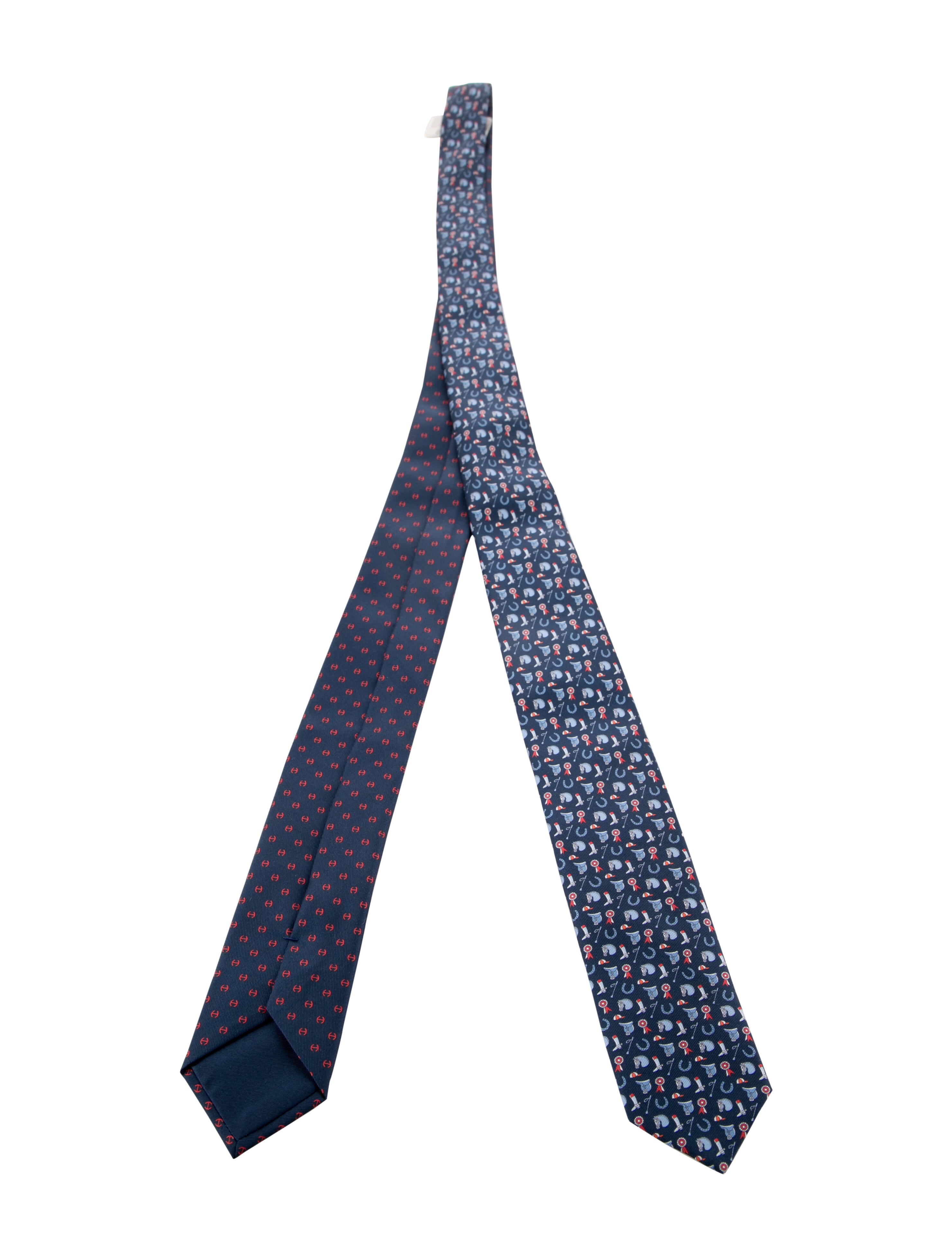Hermès Silk Patterned Tie