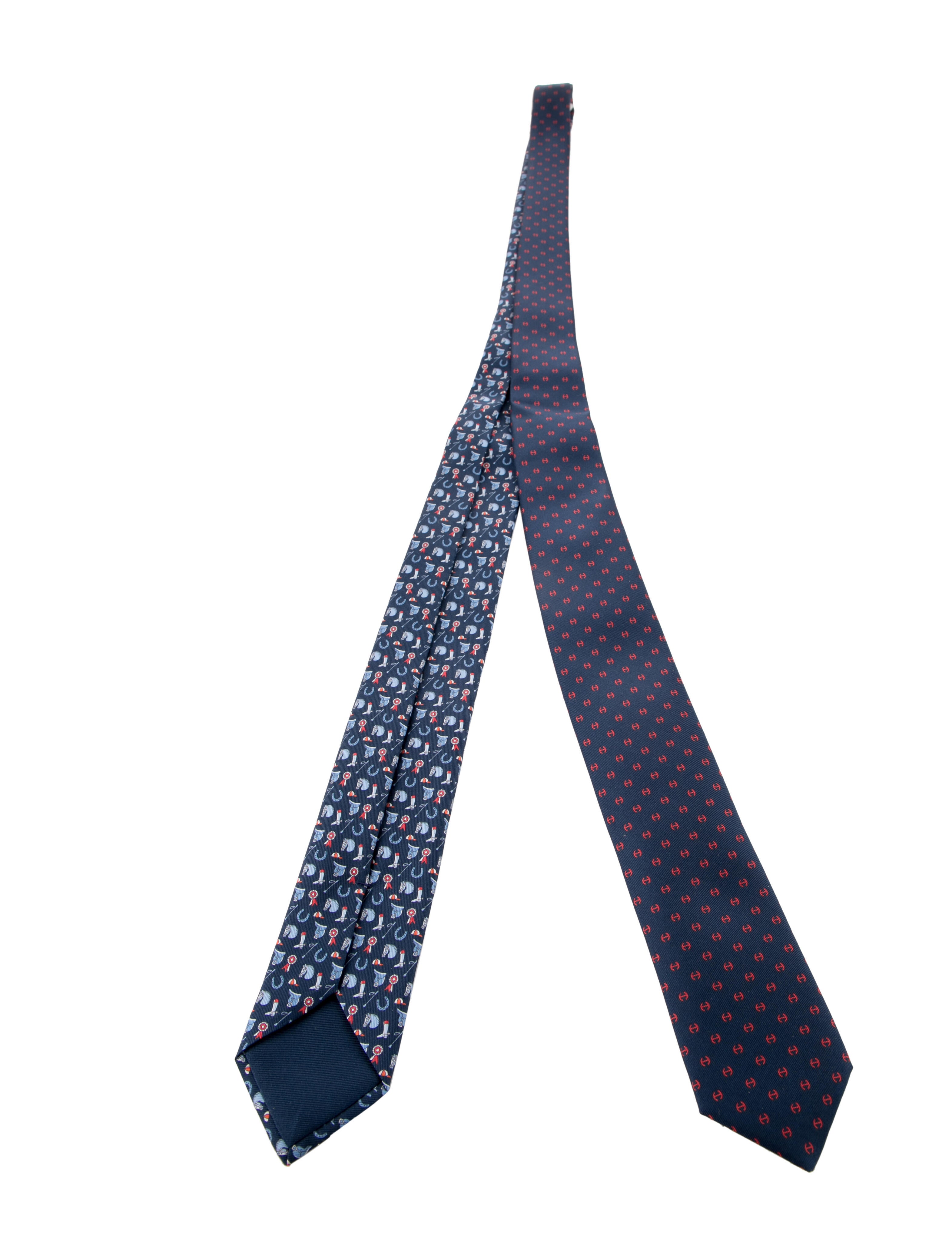 Hermès Silk Patterned Tie