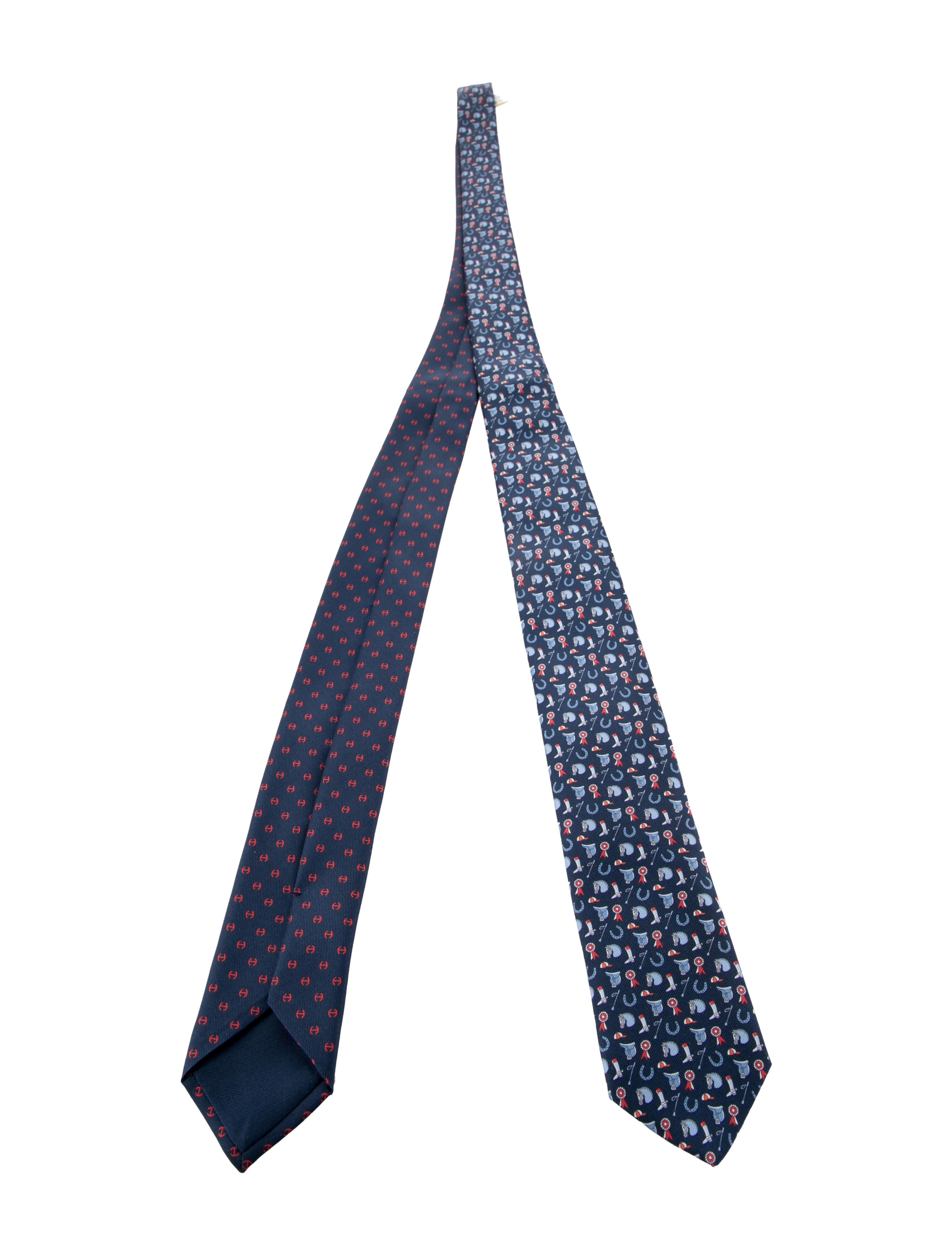 Hermès Silk Patterned Tie