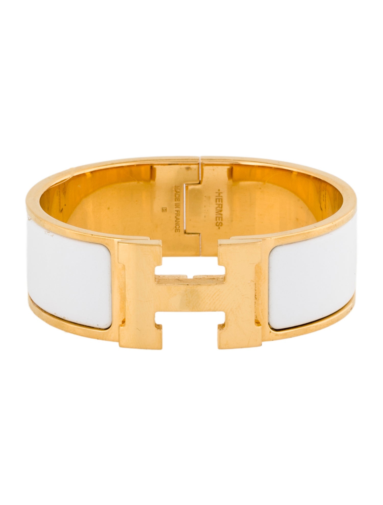Hermès Enamel Clic Clac H Bracelet