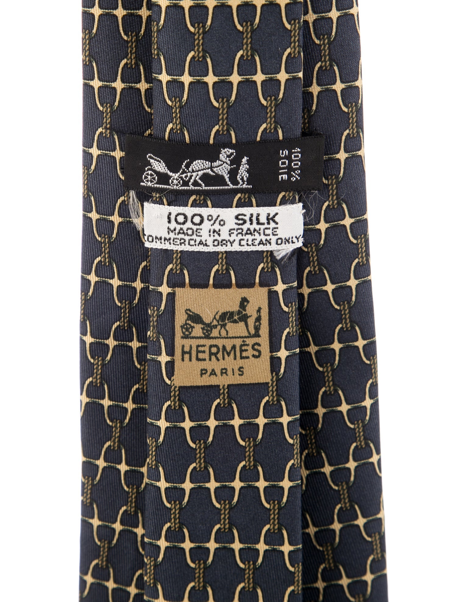 Hermès Silk Patterned Tie