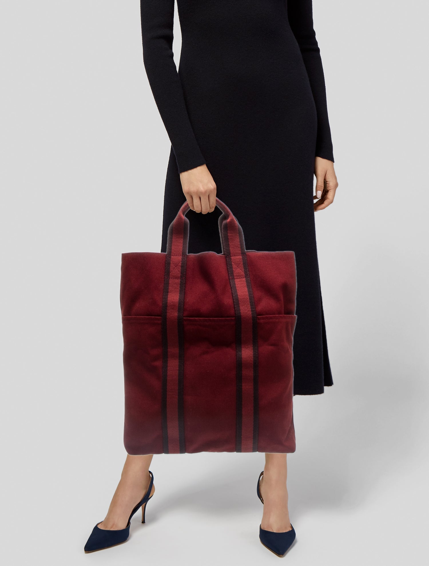 Hermès Toile Fourre-Tout Cabas