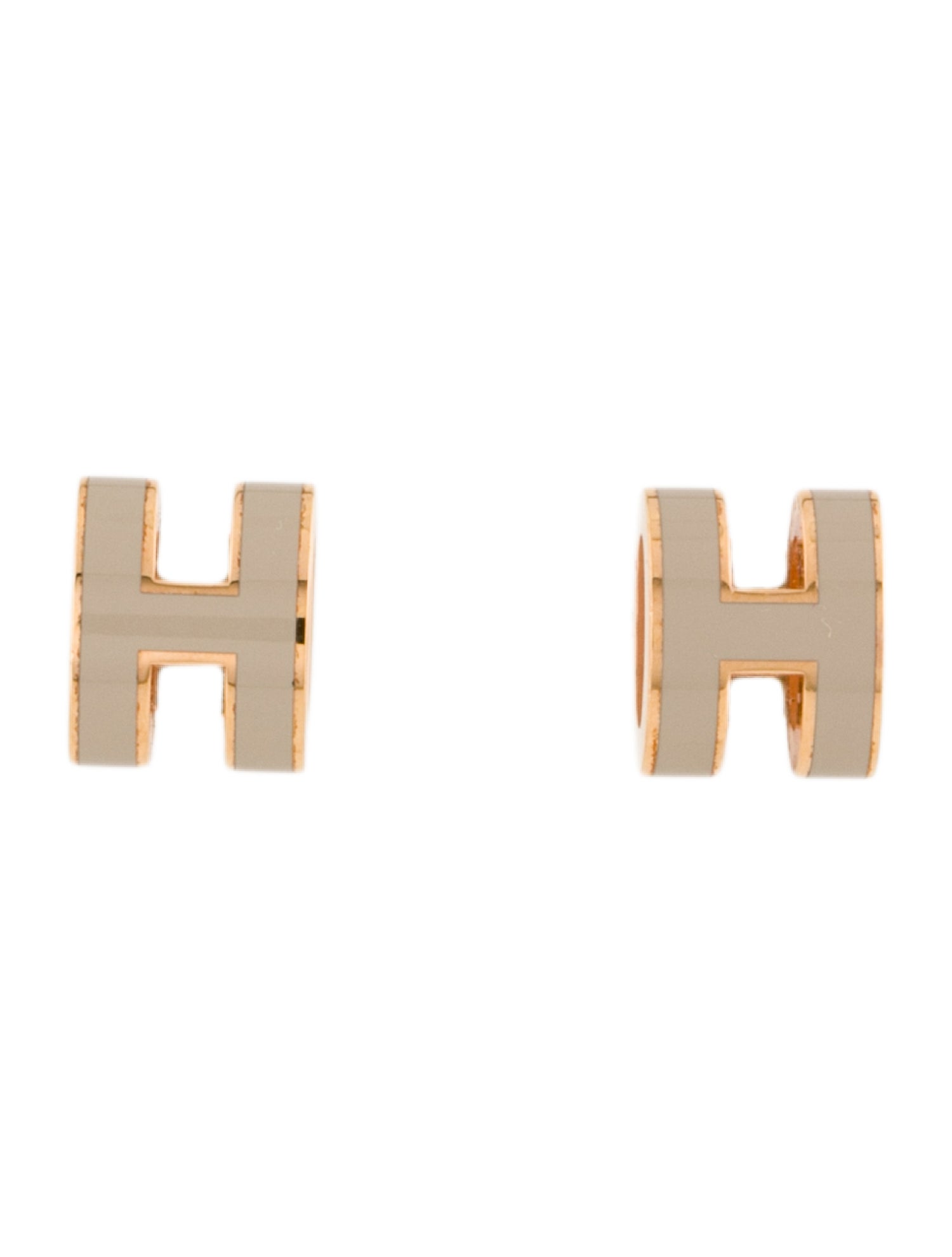 Hermès Mini Pop H Stud Earrings