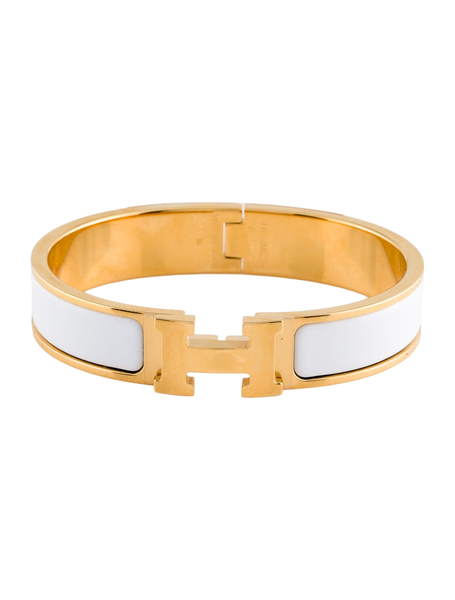 Hermès Enamel Clic H Bracelet