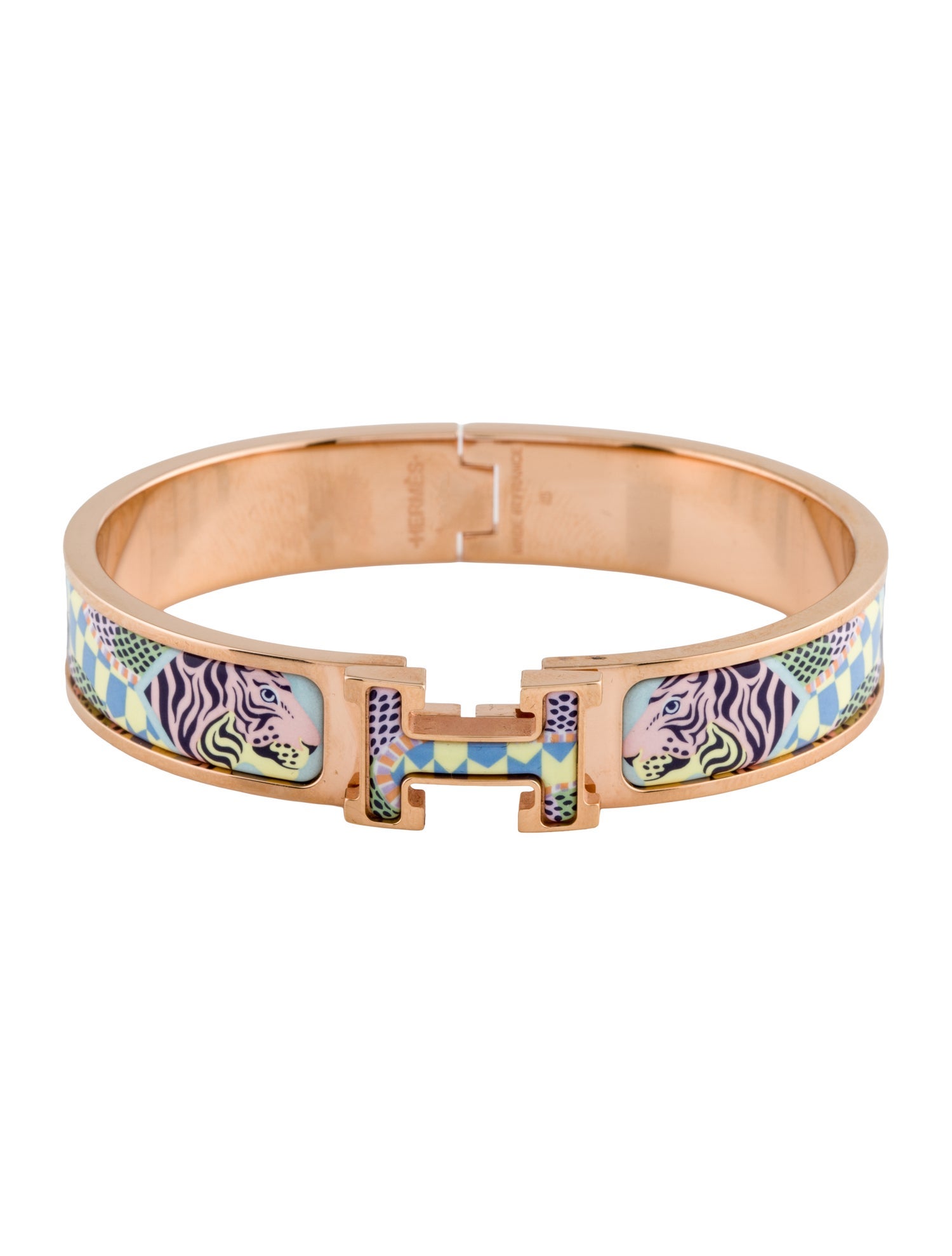Hermès Clic H Lanternes, Ballons Et Cocardes Bracelet