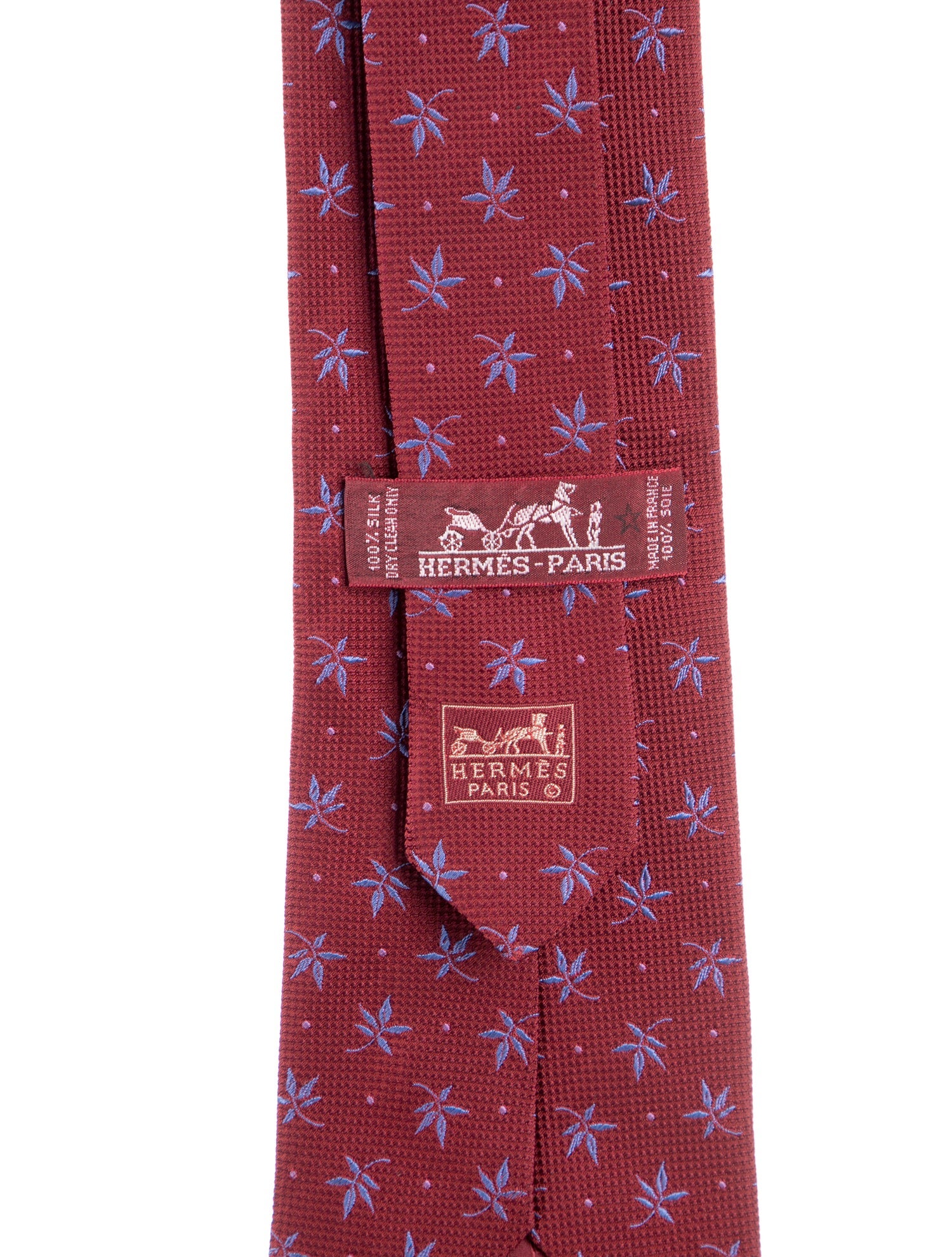 Hermès Silk Patterned Tie