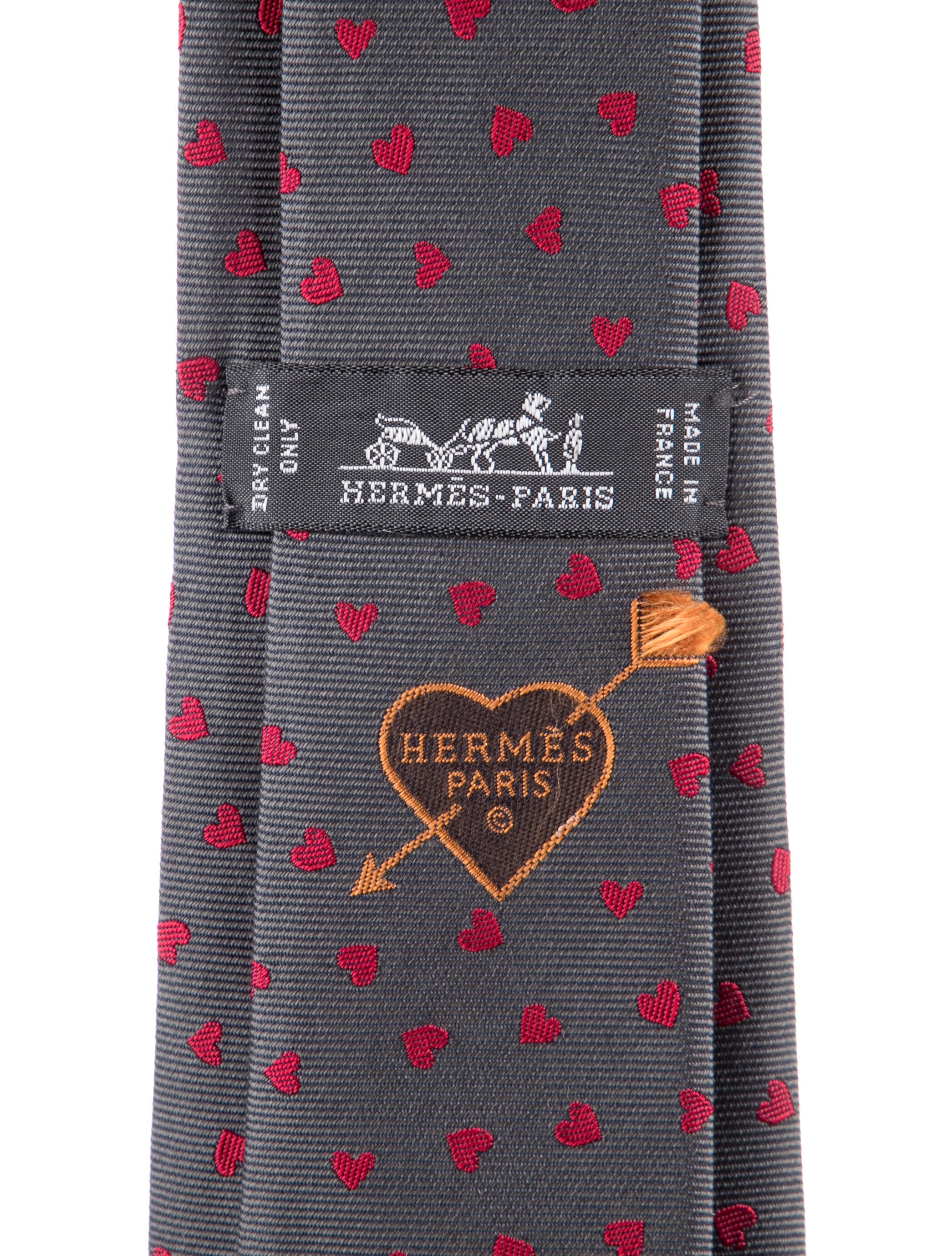 Hermès Silk Patterned Tie