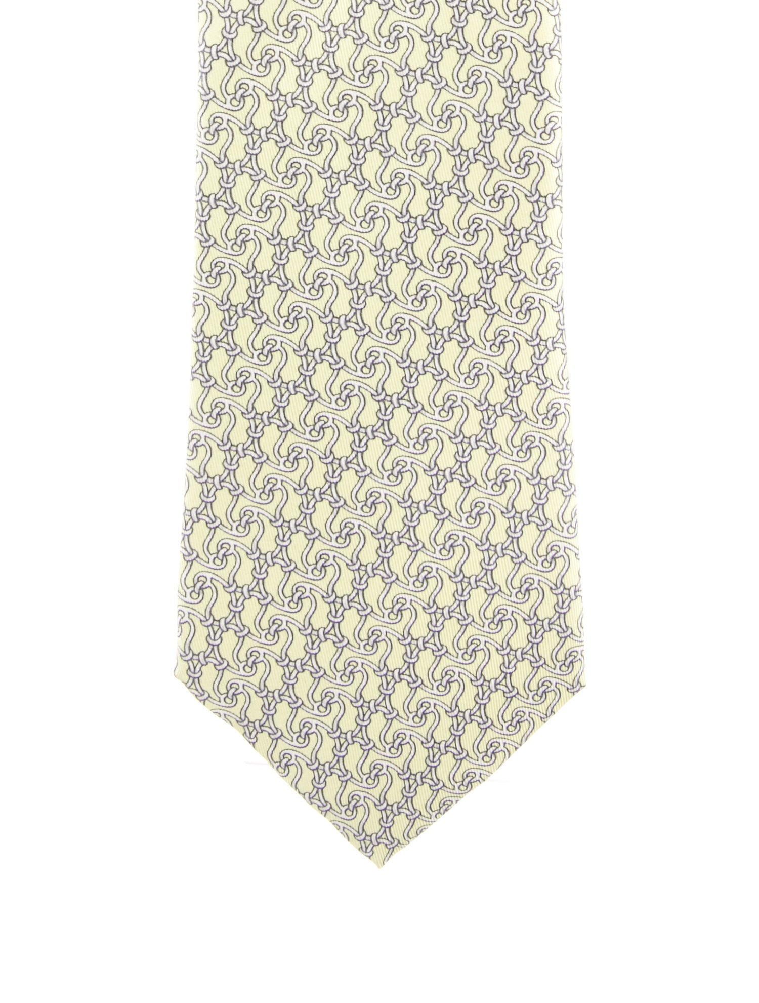 Hermès Silk Pattern Tie