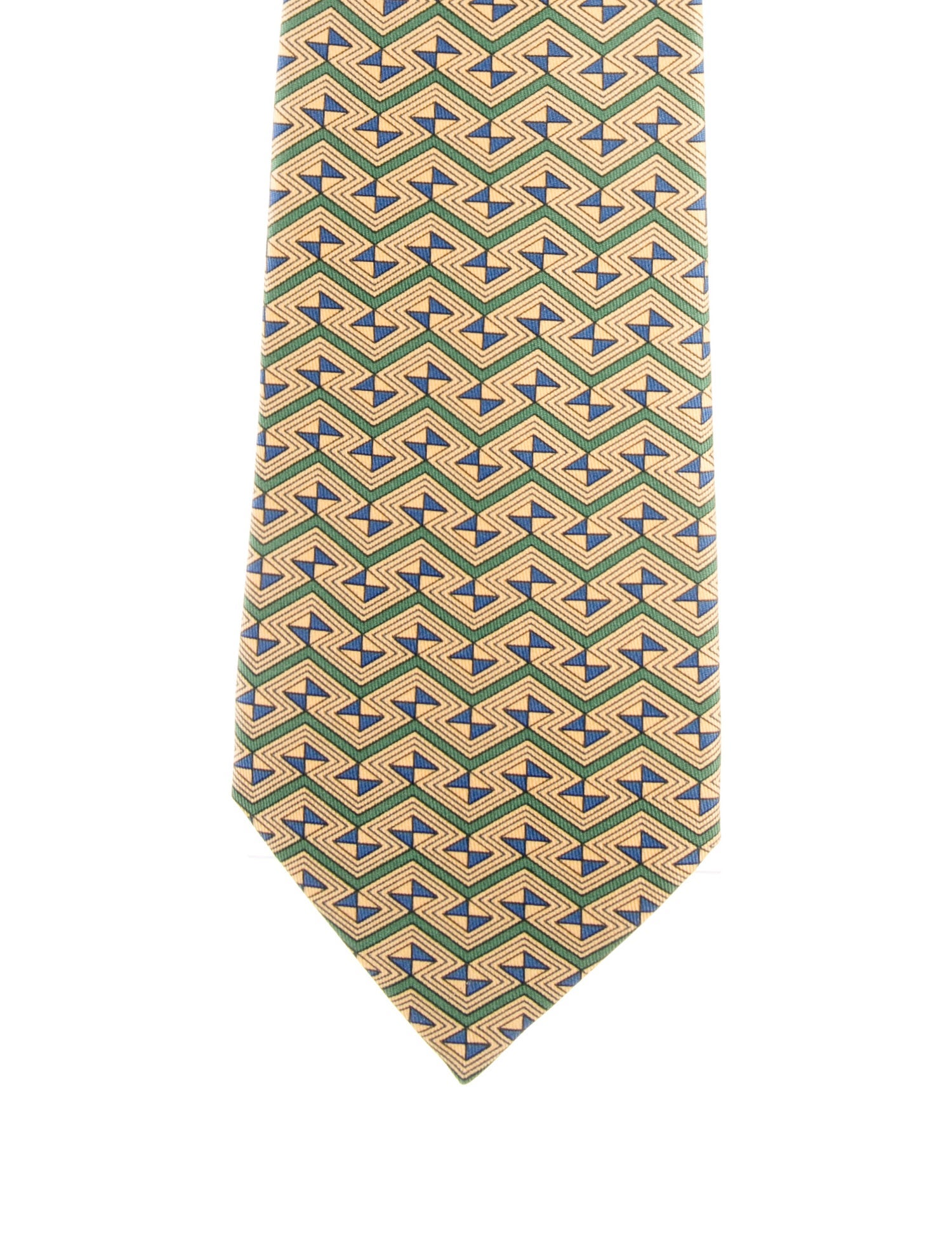 Hermès Silk Pattern Tie
