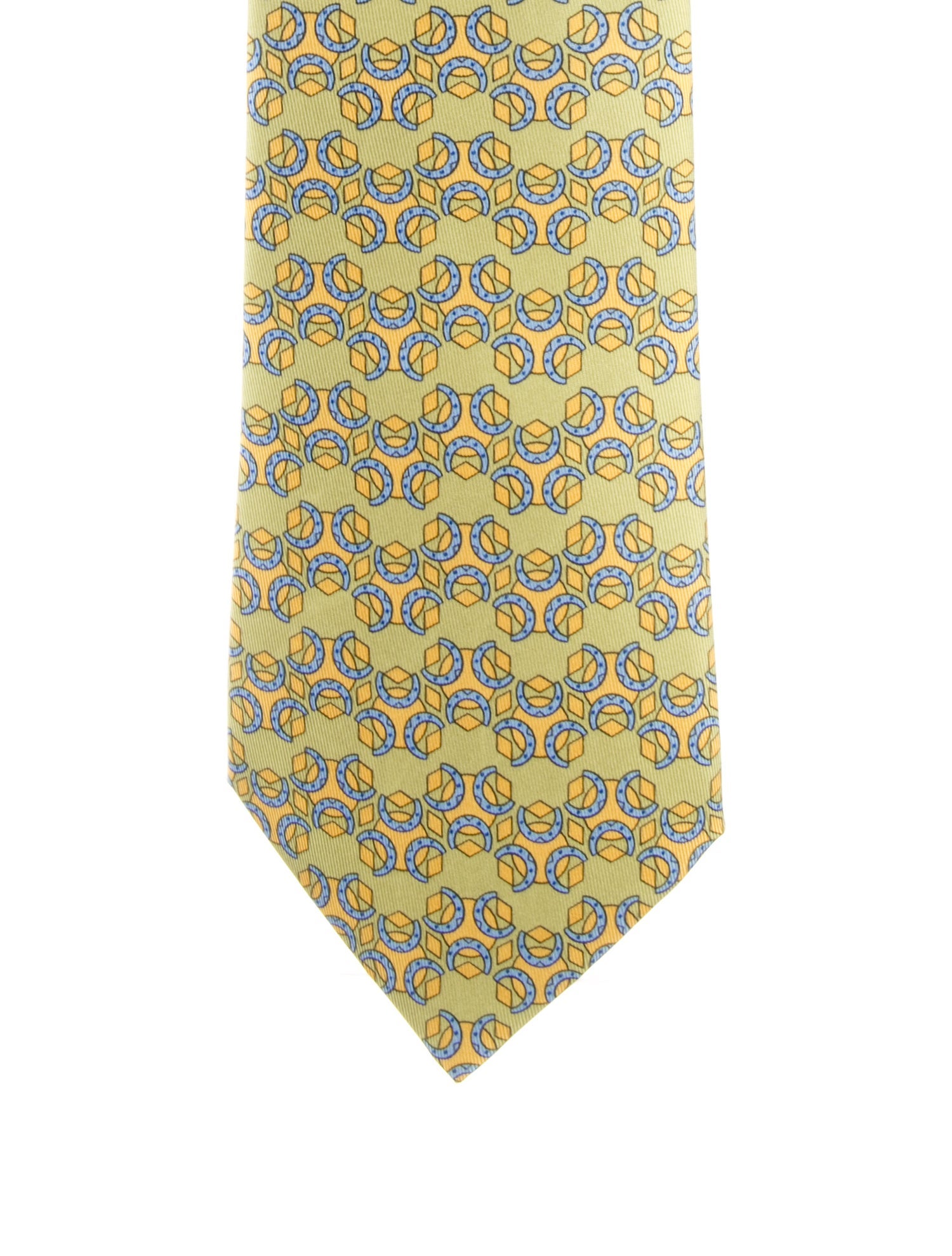 Hermès Silk Pattern Tie