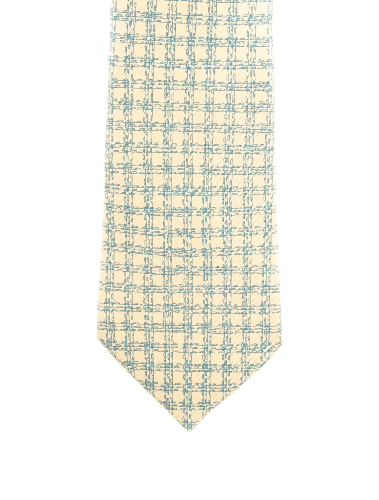 Hermès Silk Pattern Tie