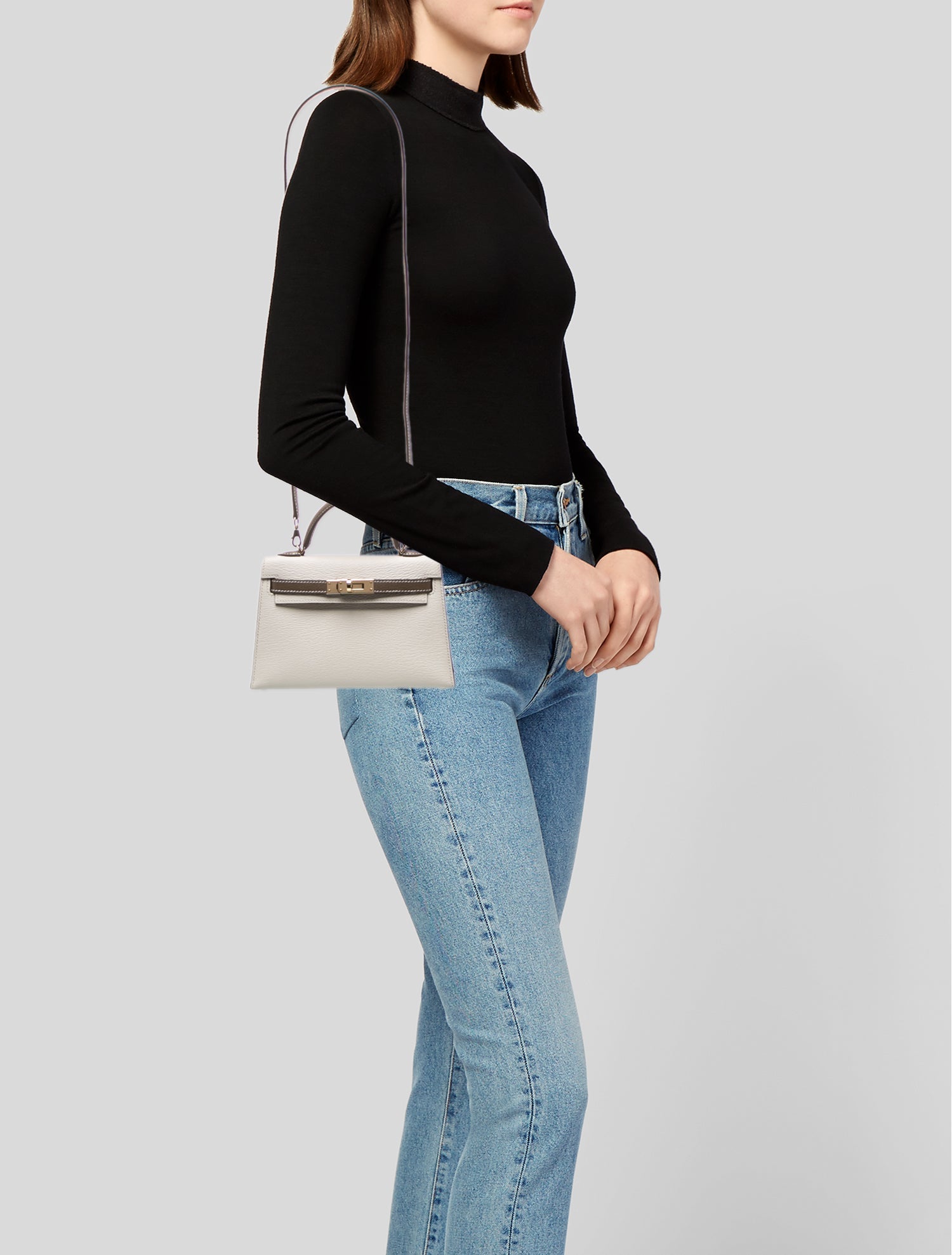 Hermès 2024 Special Order Chevre Mysore Mini Kelly II Sellier 20