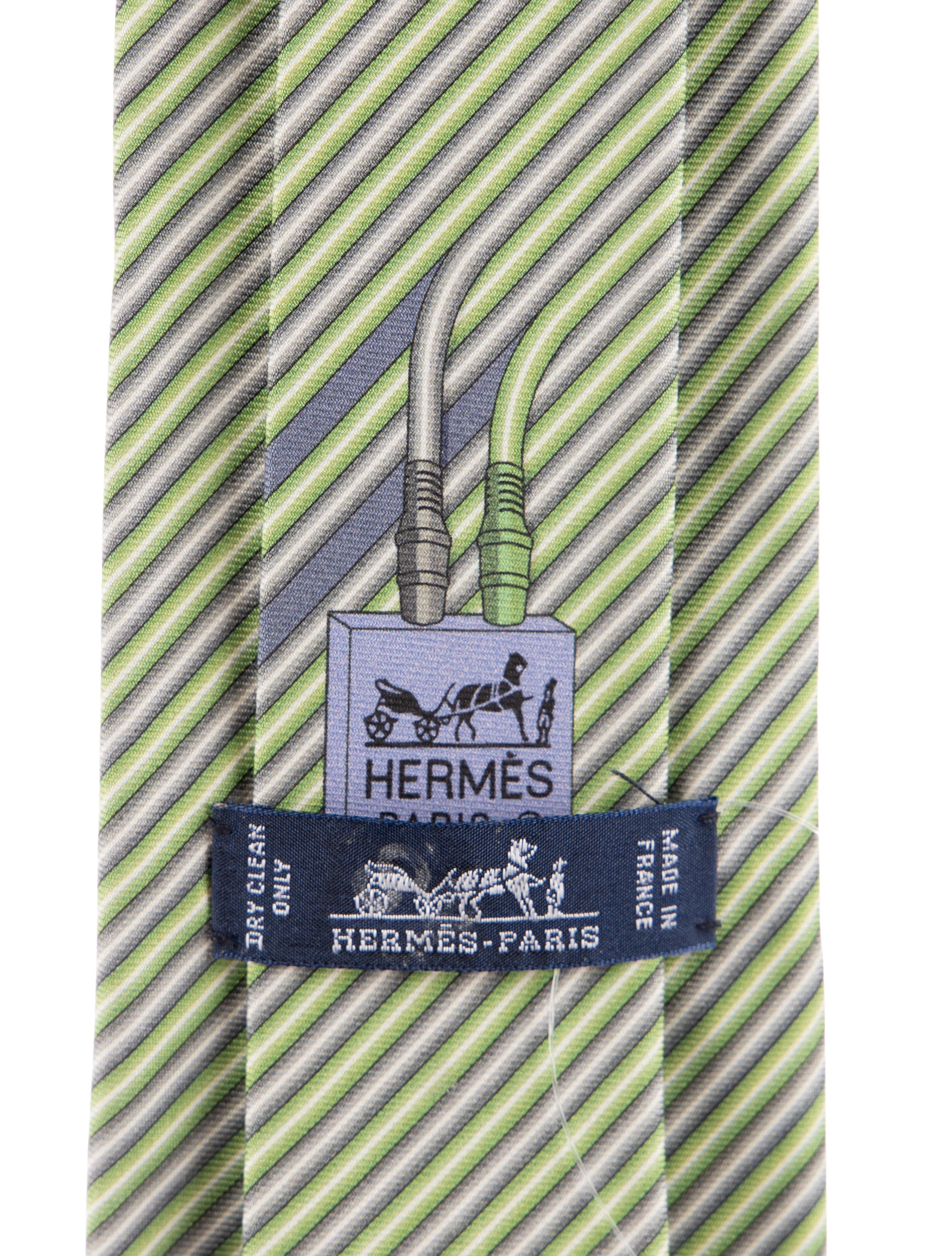 Hermès Silk Patterned Tie