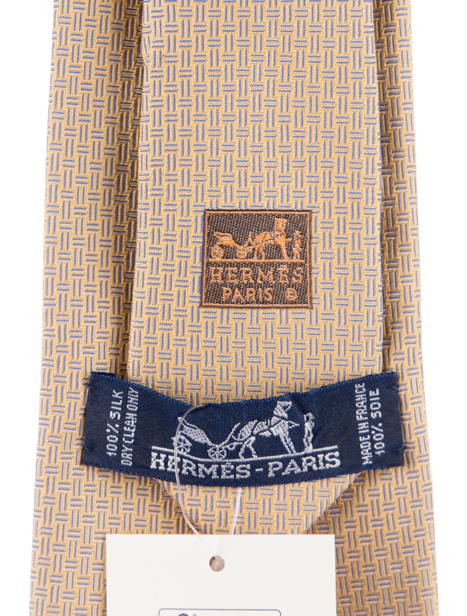 Hermès Silk Patterned Tie