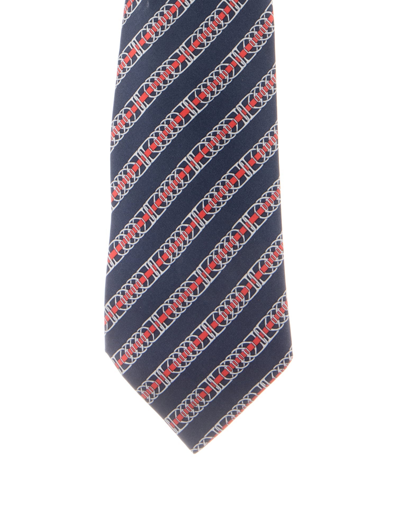 Hermès Silk Patterned Tie
