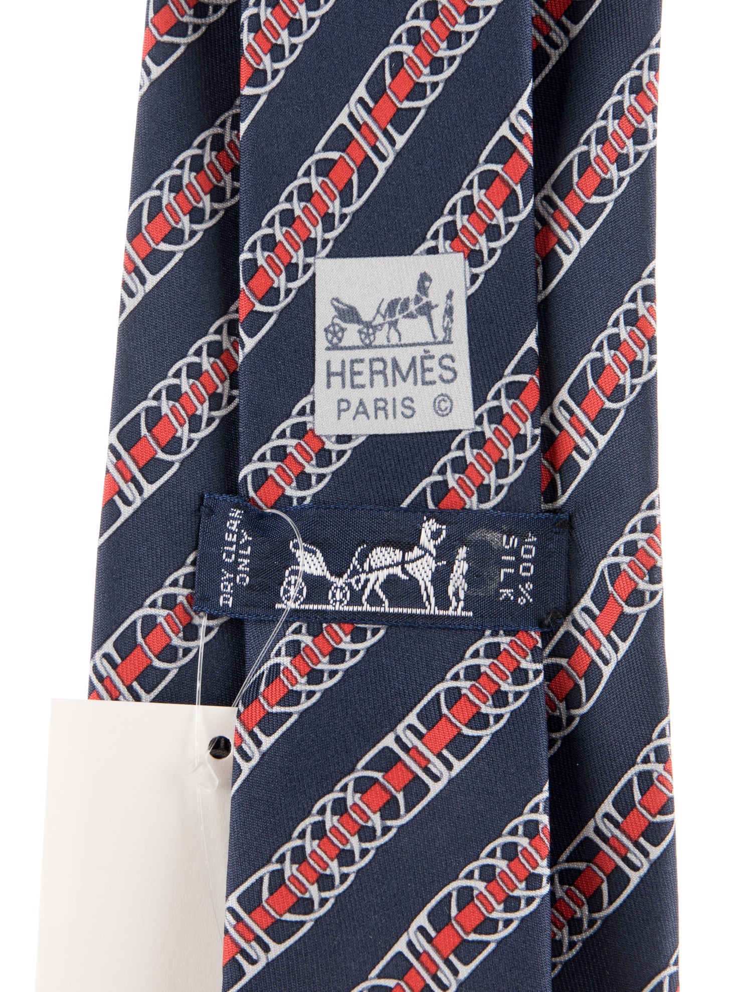 Hermès Silk Patterned Tie