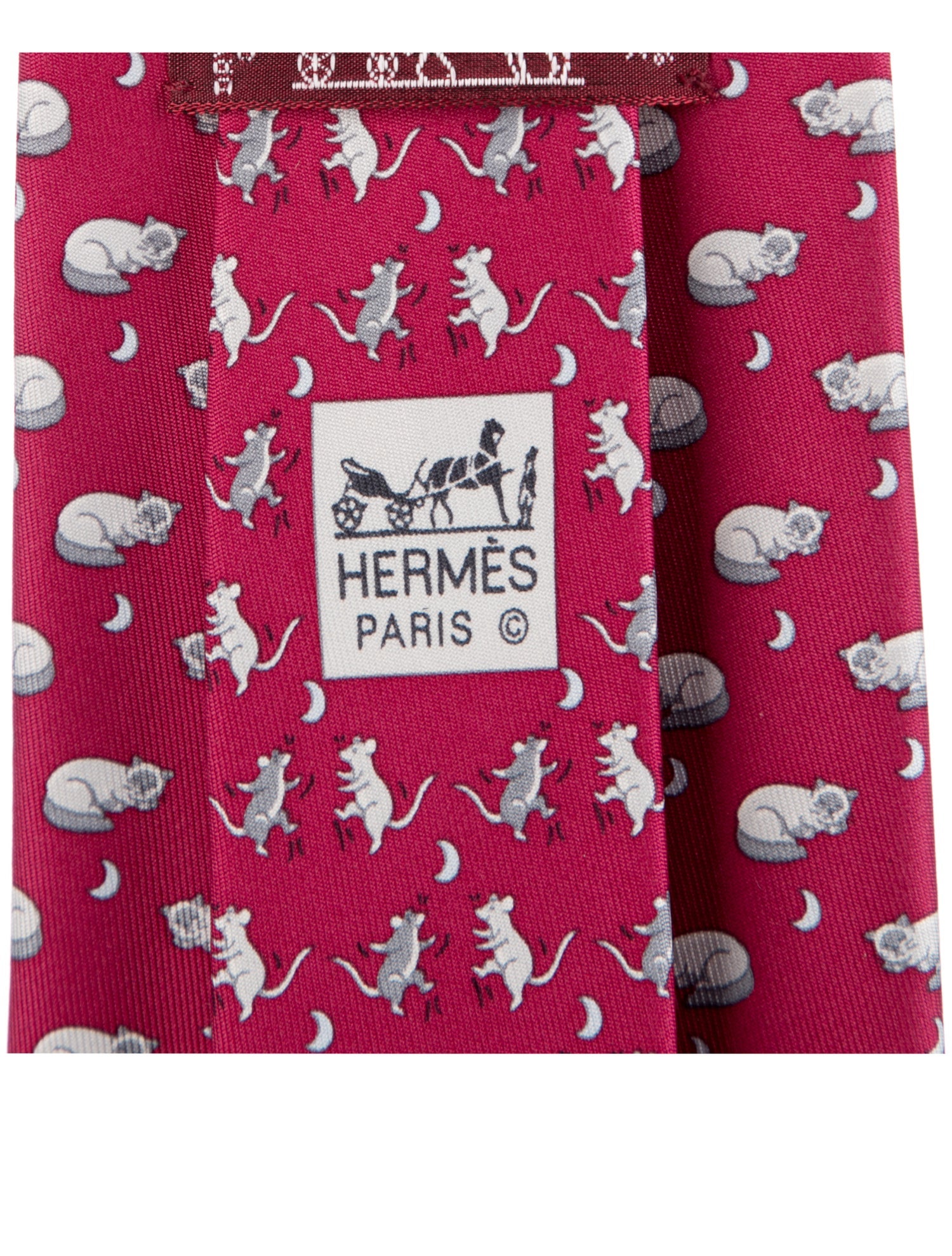 Hermès Men's Silk Tie