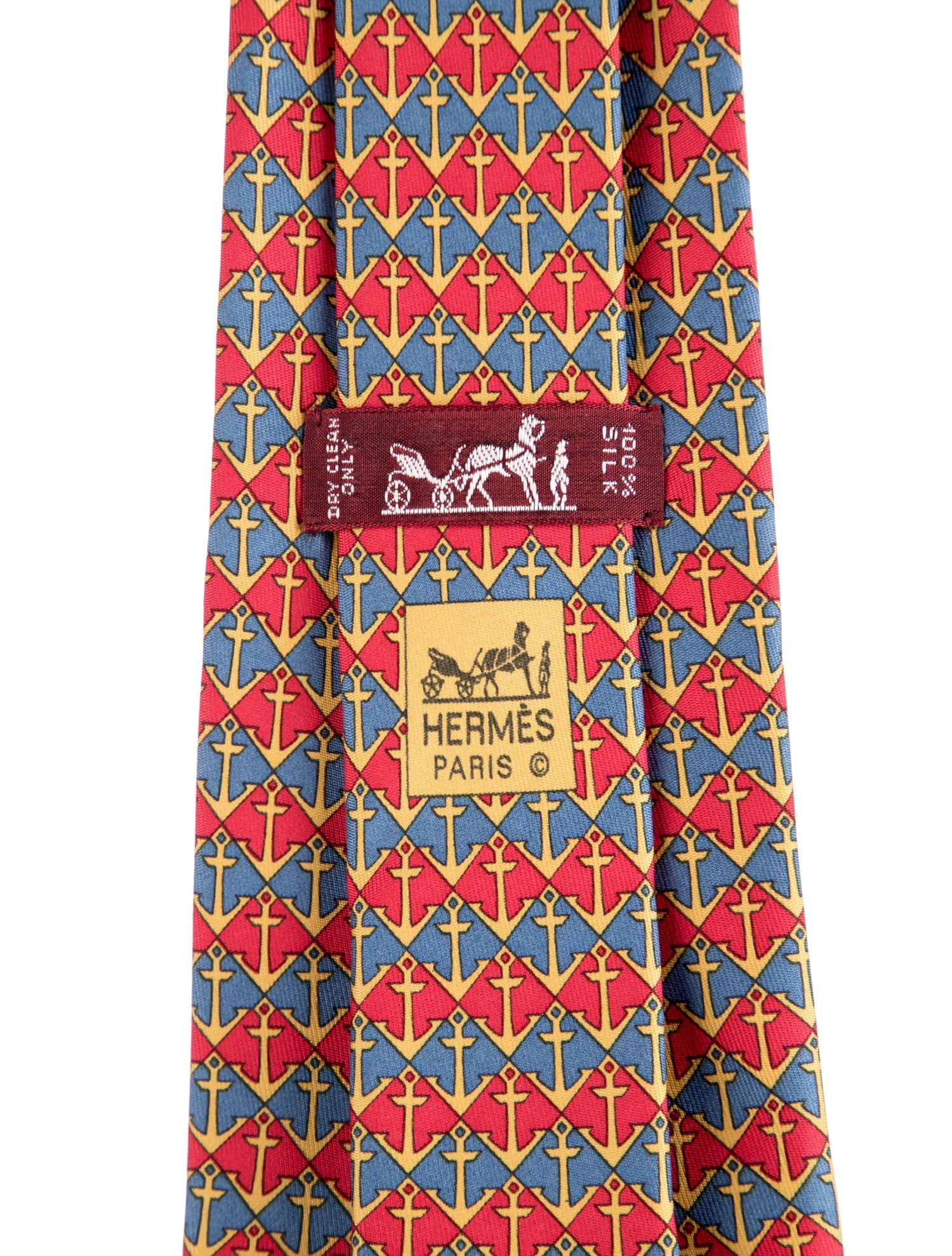 Hermès Men's Silk Tie