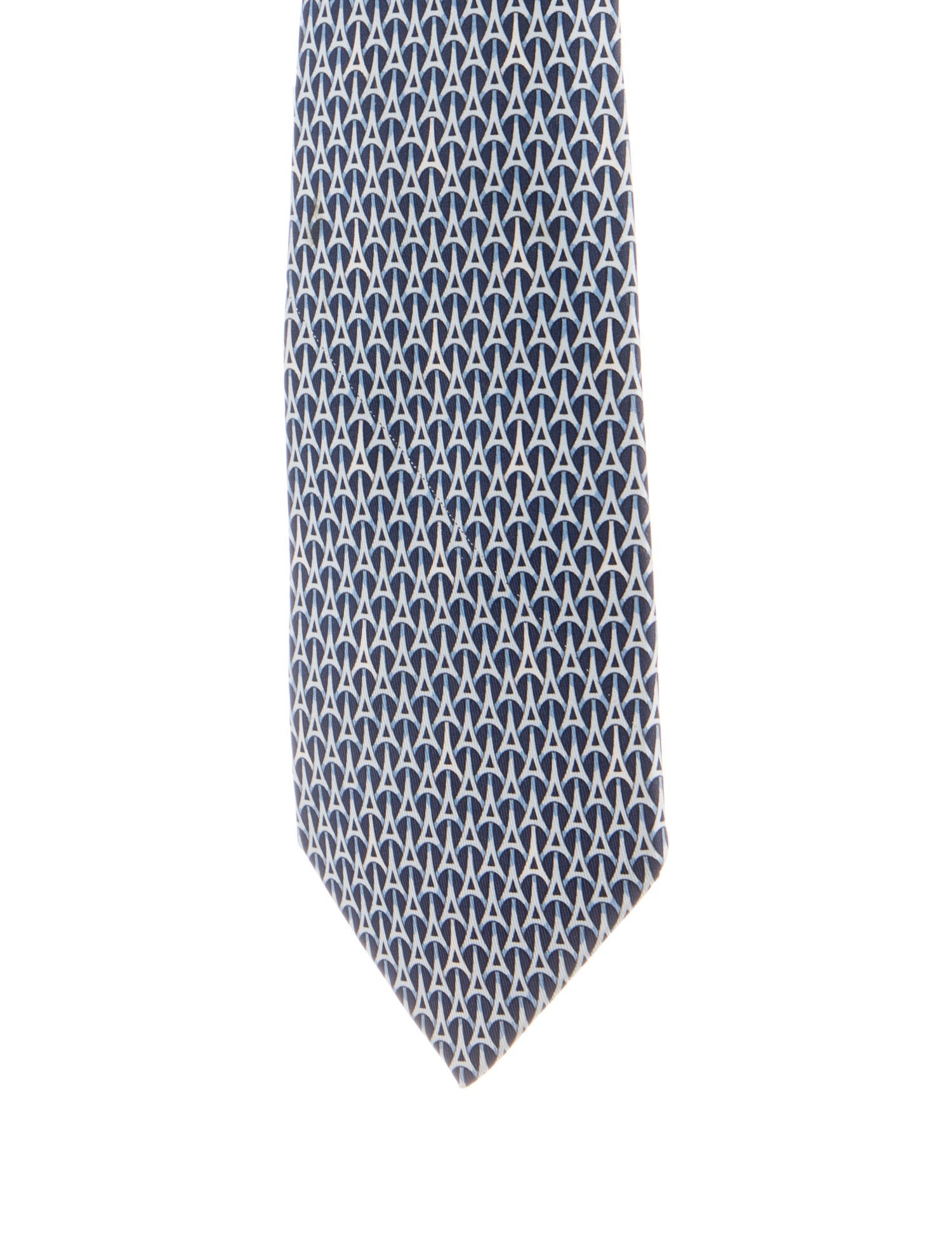 Hermès Silk Patterned Tie