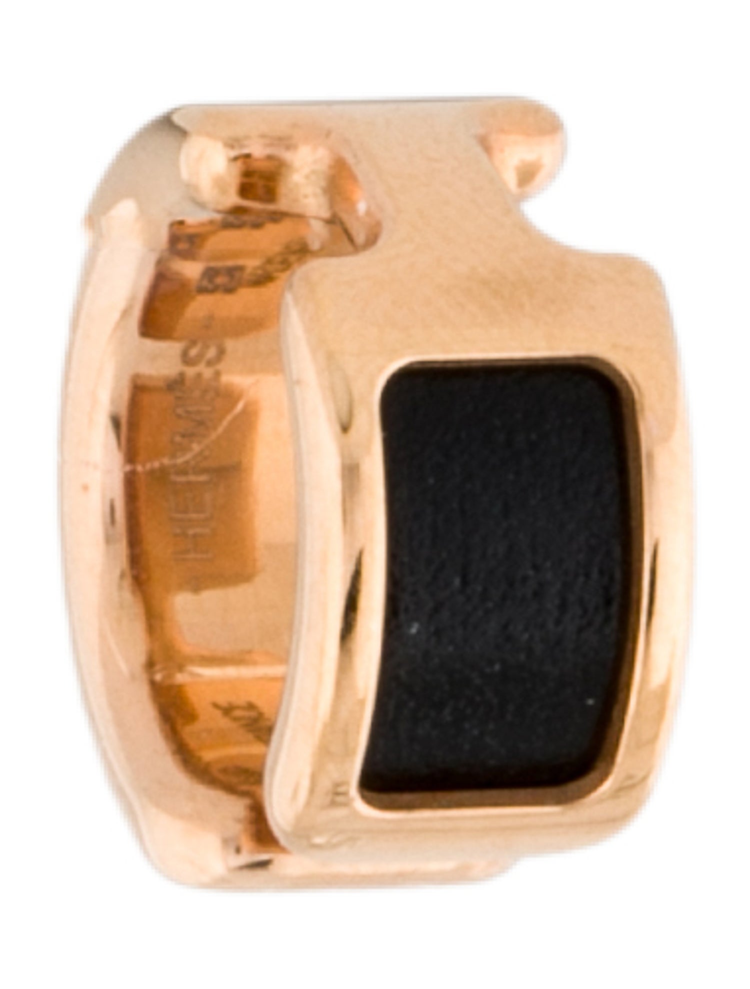 Hermès Leather Olympe Ear Cuff