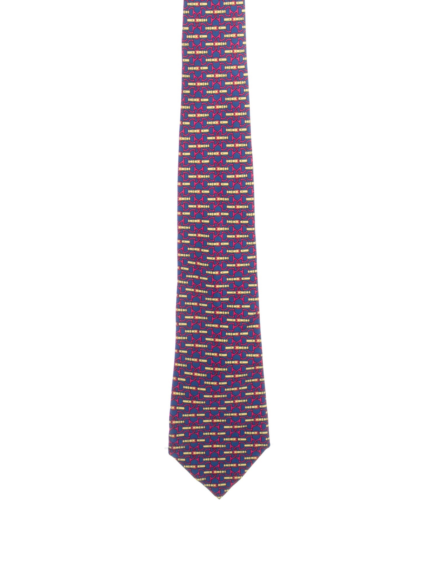 Hermès Silk Patterned Tie