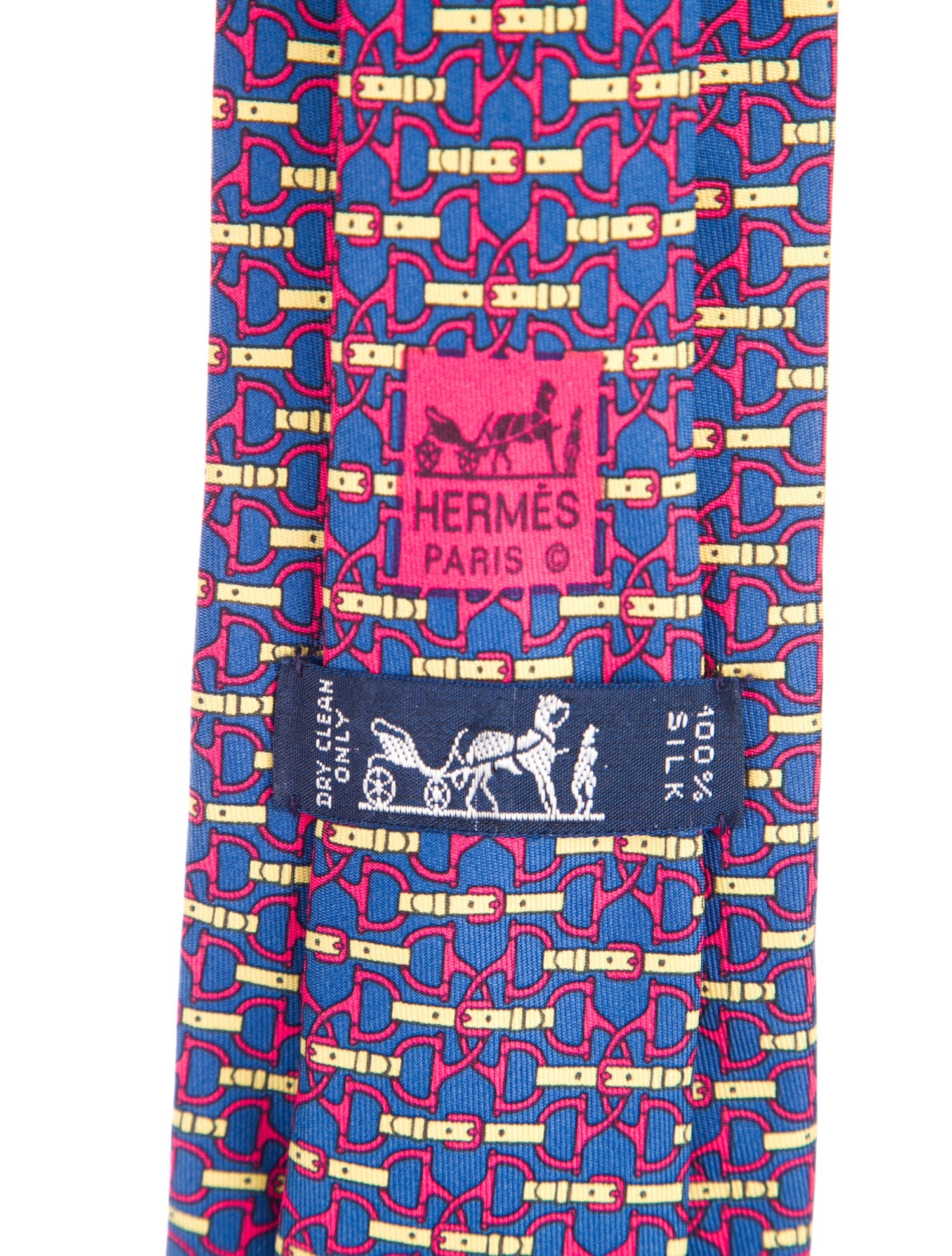 Hermès Silk Patterned Tie