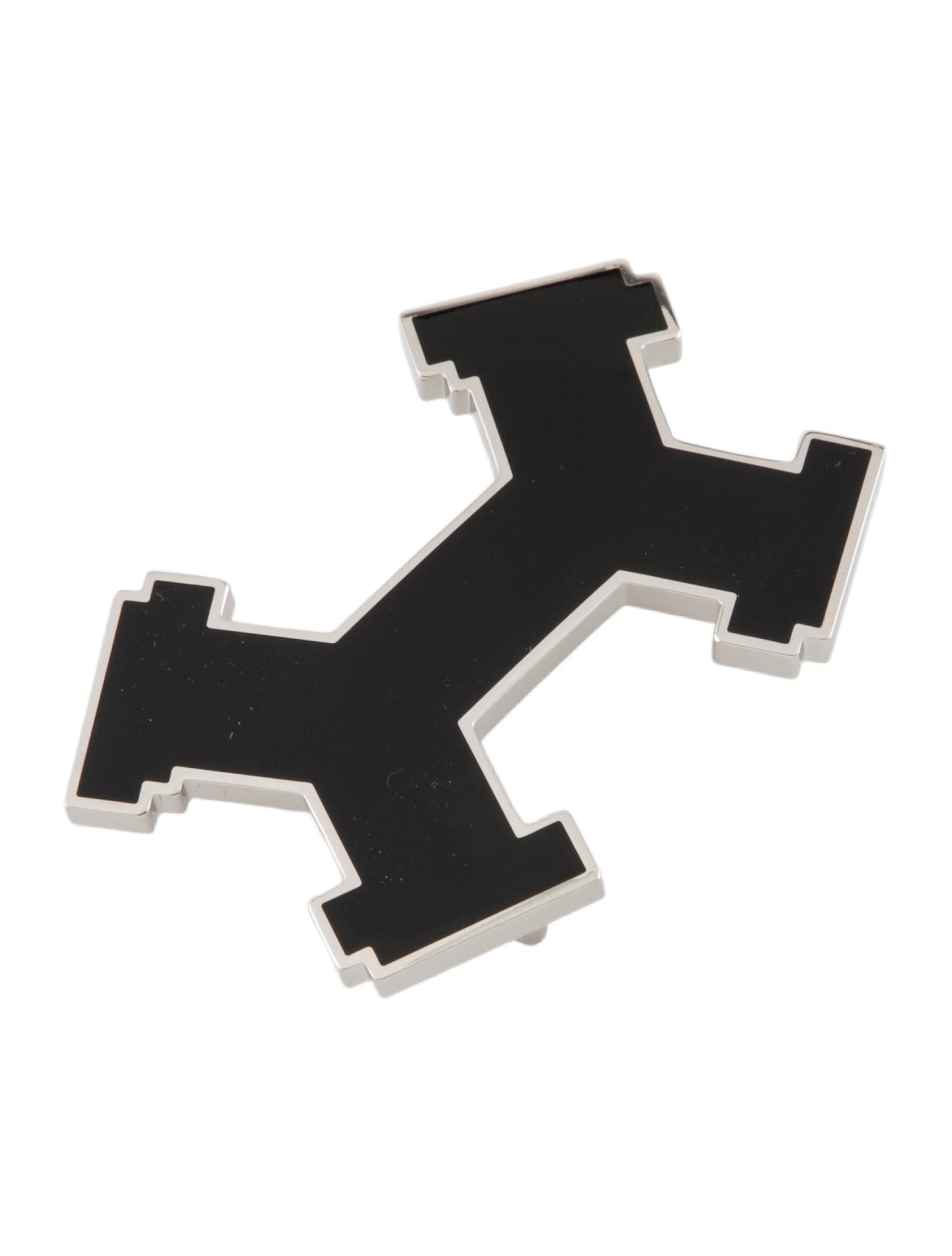 Hermès Enamel Street H Buckle