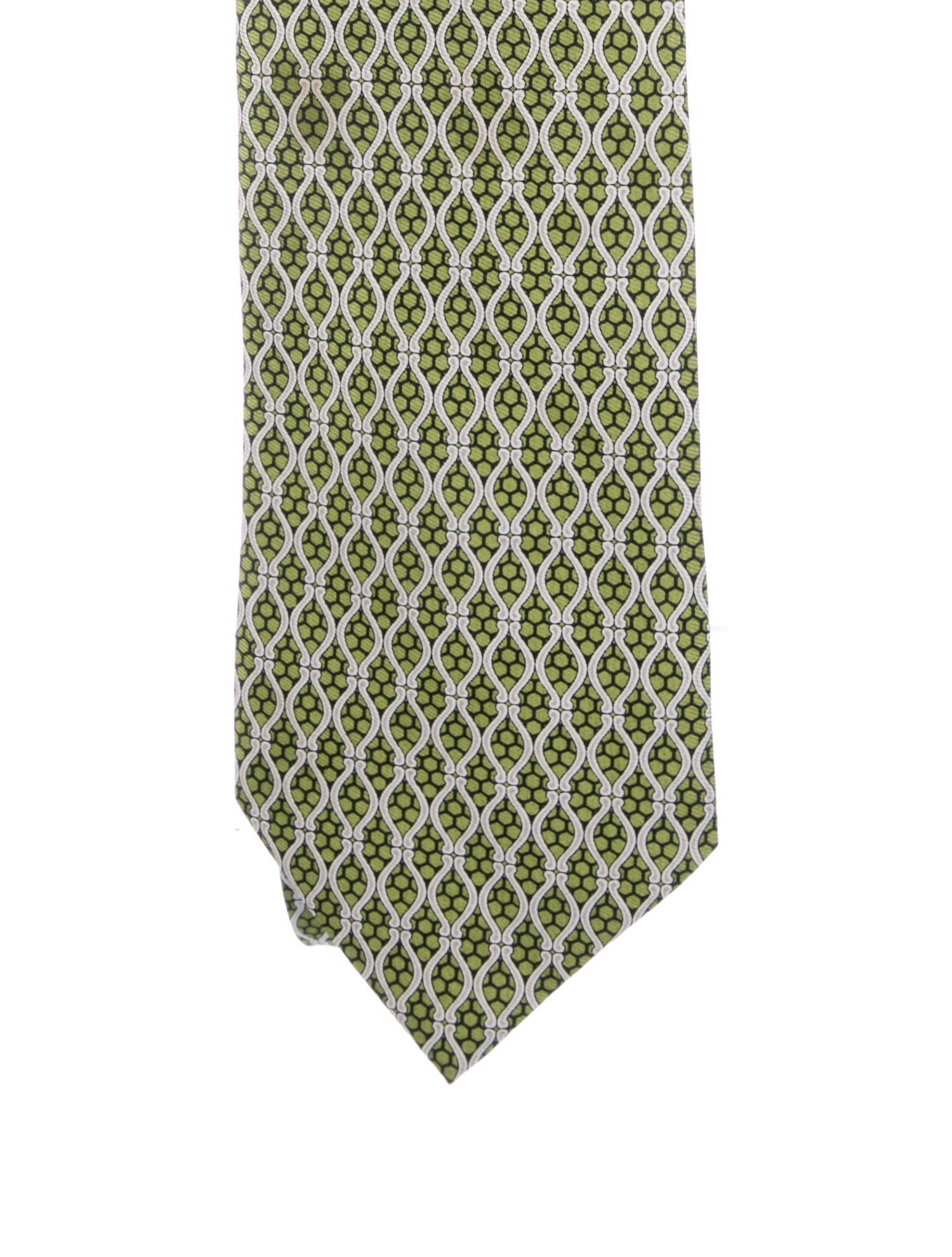 Hermès Silk Patterned Tie