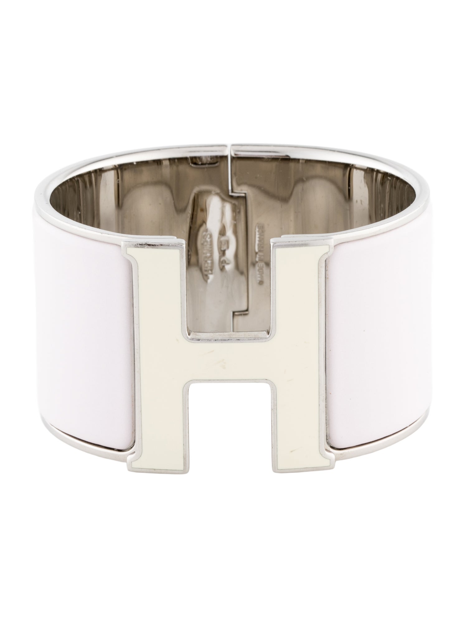 Hermès Clic H XL Bracelet w/ Enamel Turnlock
