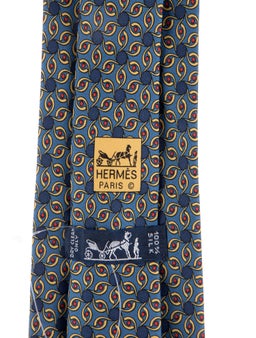 Patterned Silk Tie