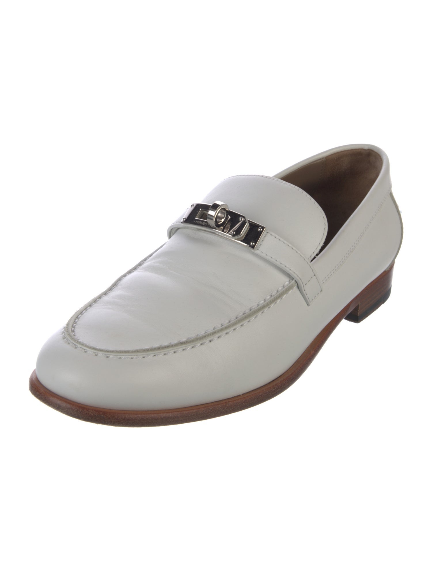 Hermès Destin Leather Loafers