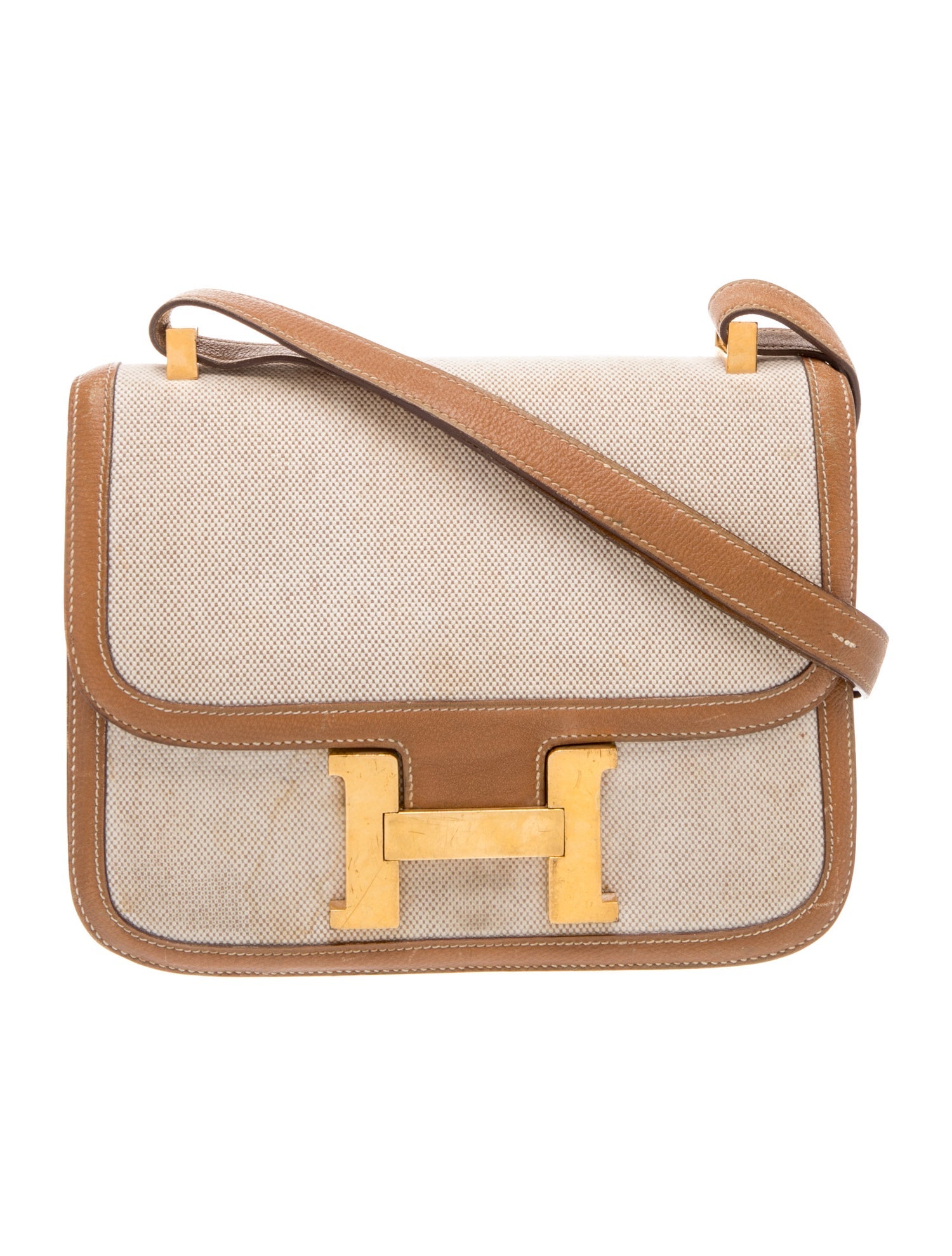 Hermès Toile Constance 23 - Brown Shoulder Bags, Handbags