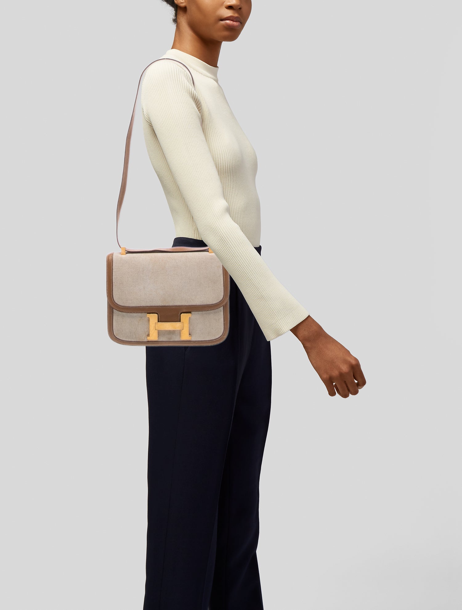 Hermès Toile Constance 23 - Brown Shoulder Bags, Handbags