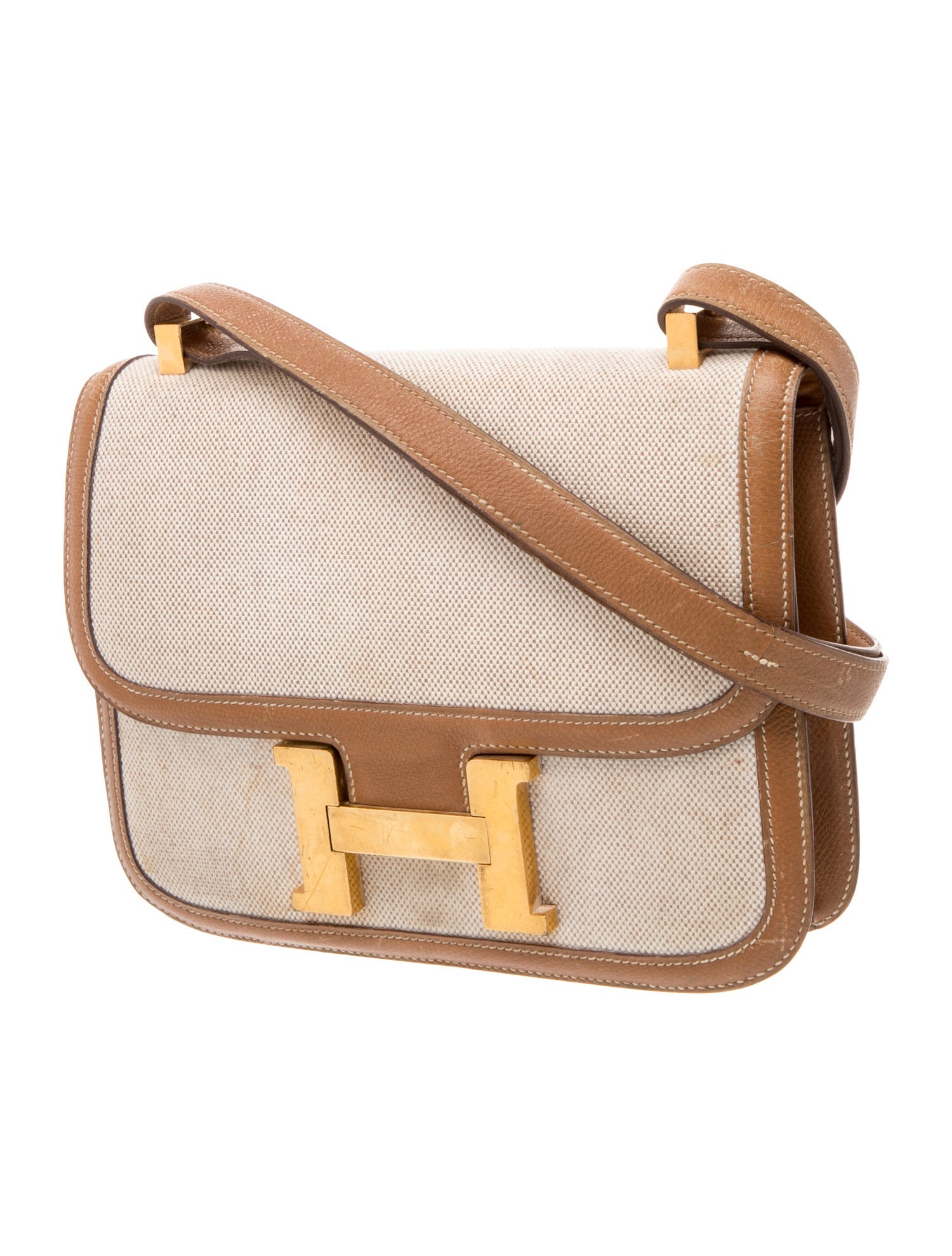 Hermès Toile Constance 23 - Brown Shoulder Bags, Handbags