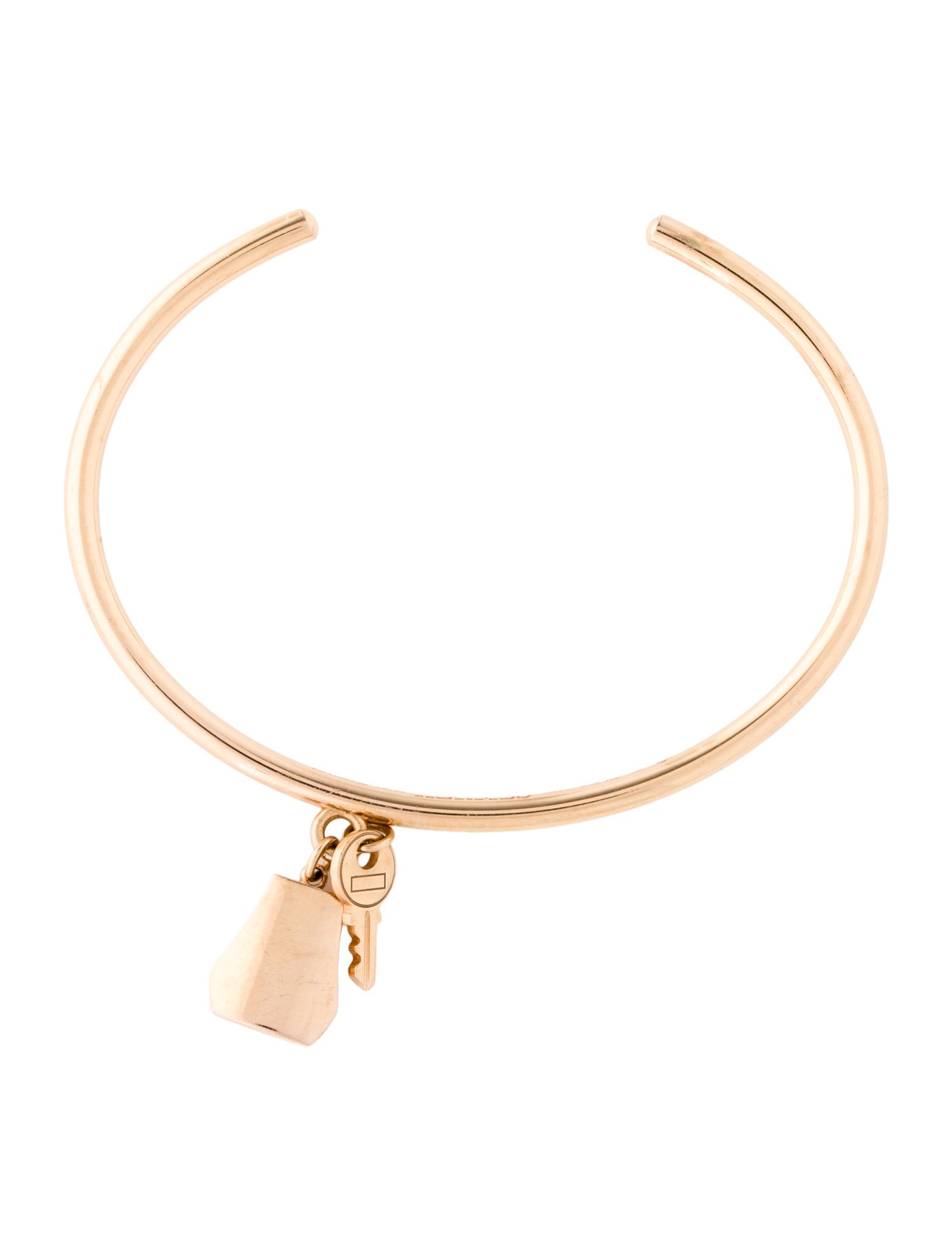 Hermès 18K Kelly Clochette Bracelet
