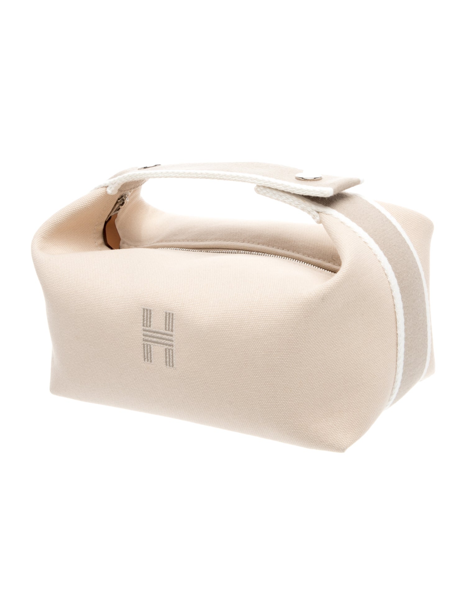 Hermès Small Toile Bride-A-Brac Case