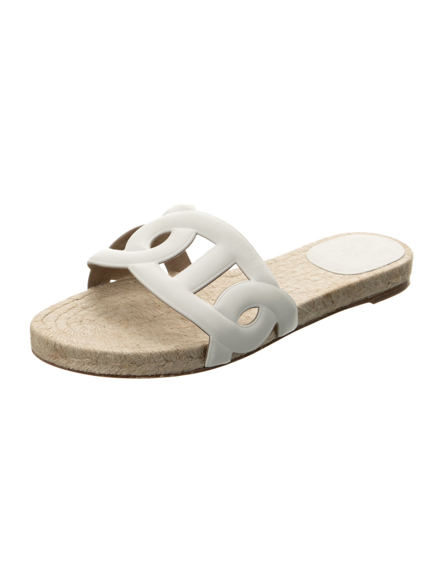 Hermès Famosa Chaîne d'Ancre Insignia Espadrilles