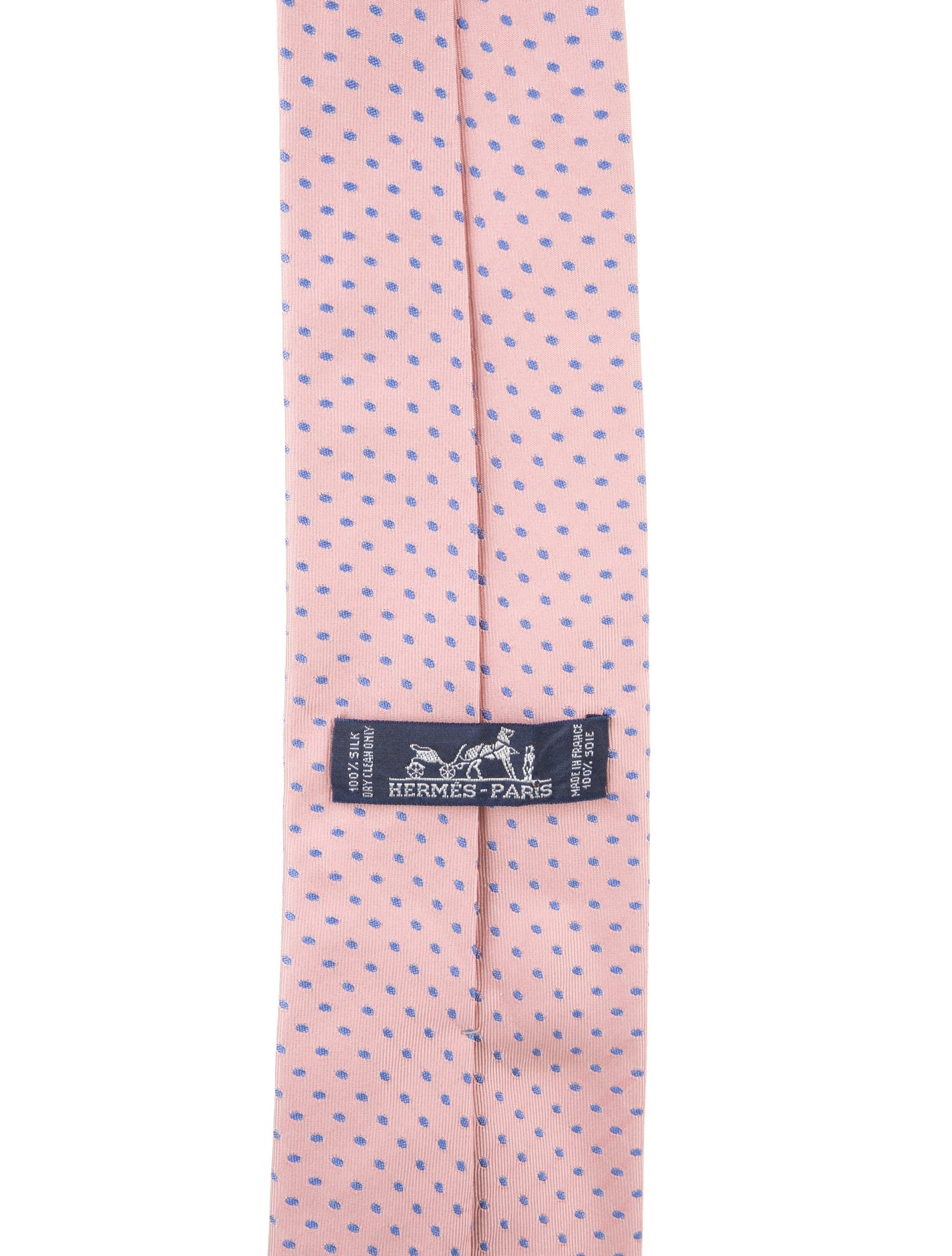 Hermès Pattern Print Silk Tie