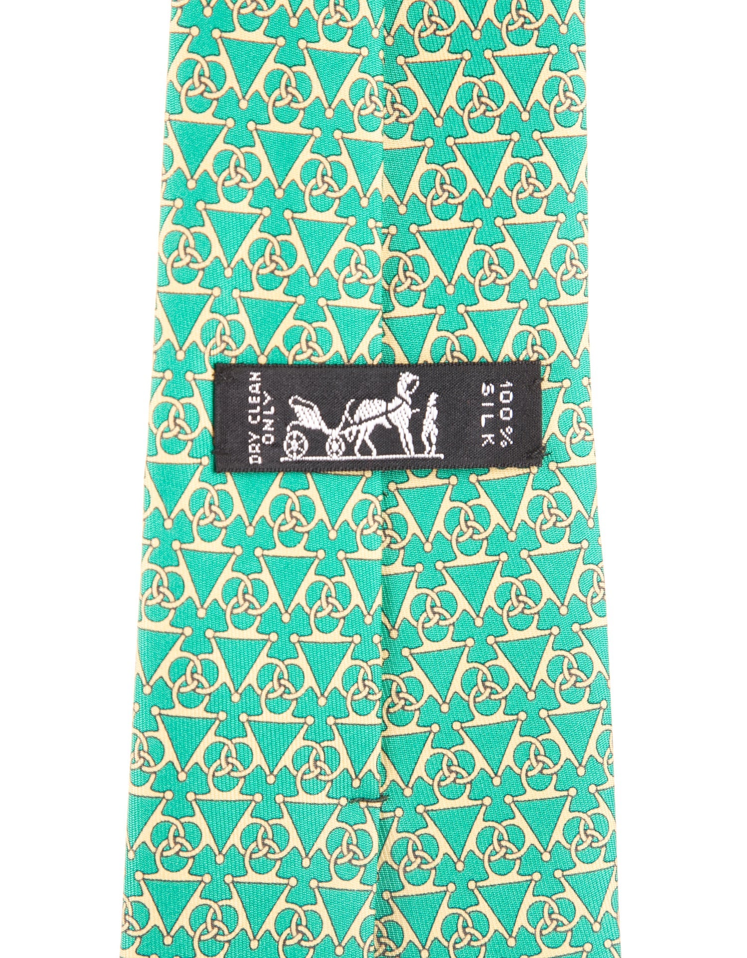 Hermès Silk Patterned Tie