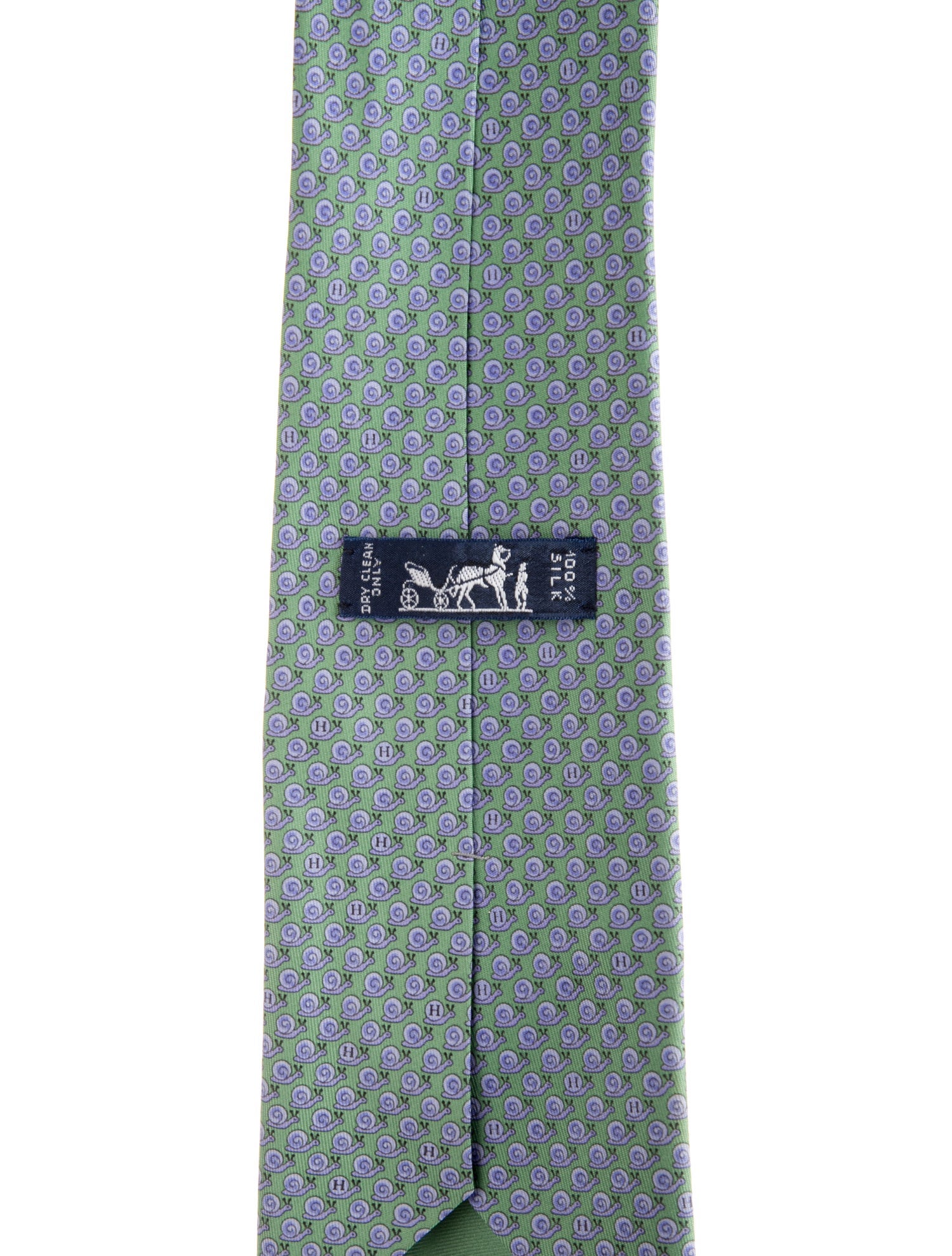 Hermès Patterned necktie