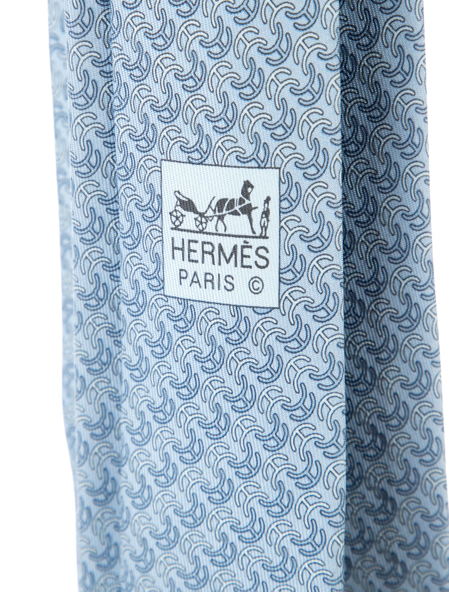 Hermès Silk Pattern Tie