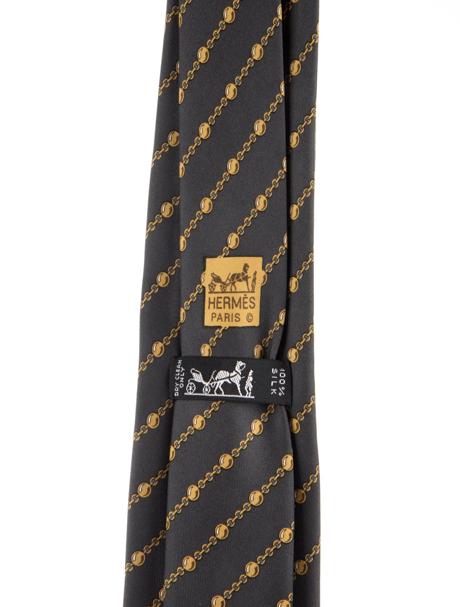 Hermès Patterned Wide Tie