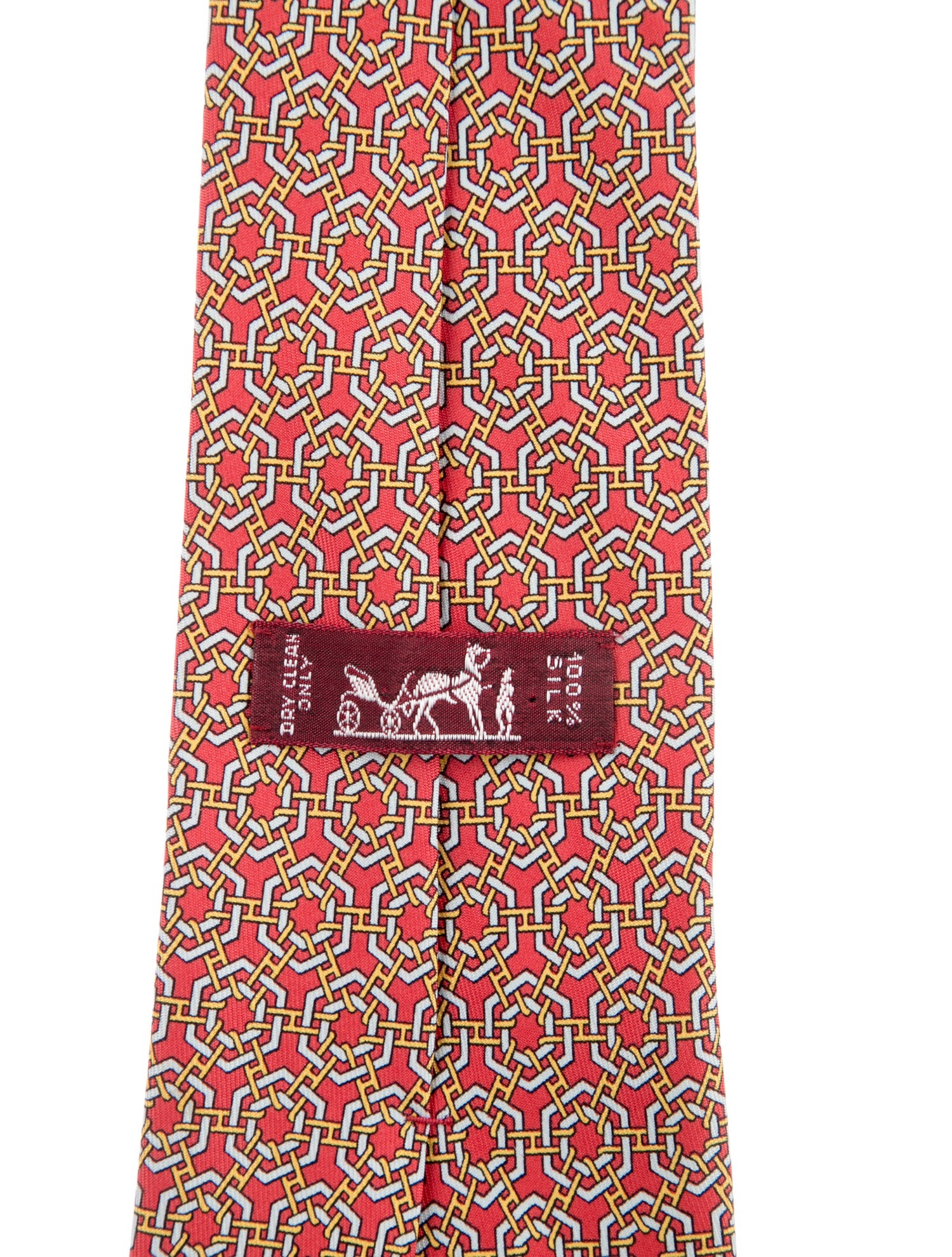 Hermès Patterned Tie