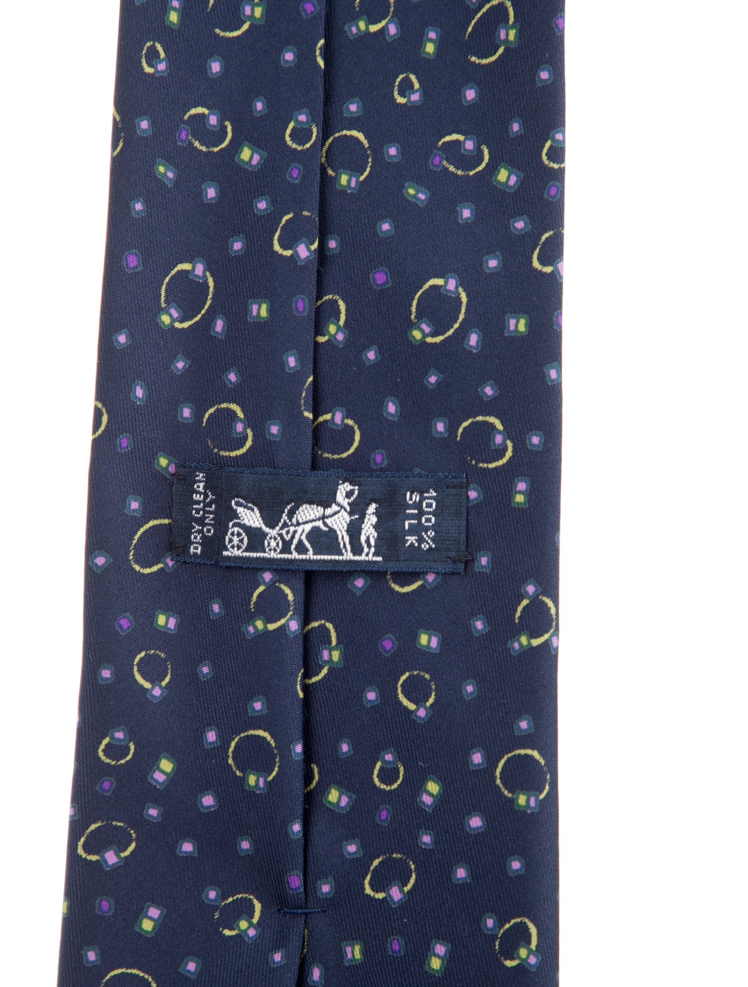 Hermès Silk Pattern Tie