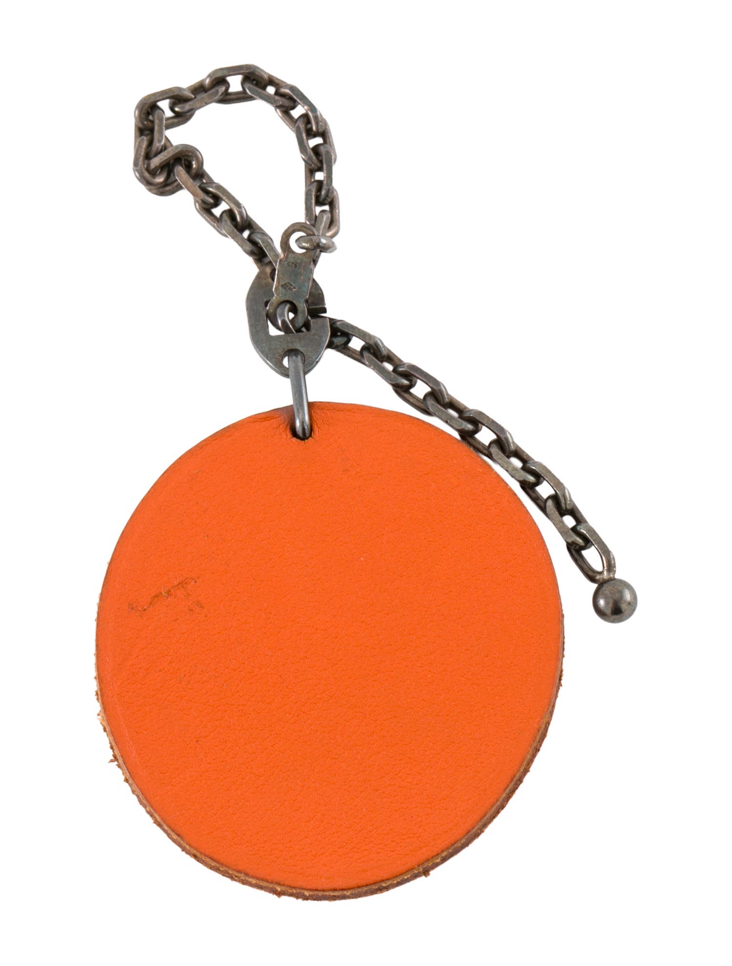 Hermès Gulliver & Chevre Orange Bag Charm