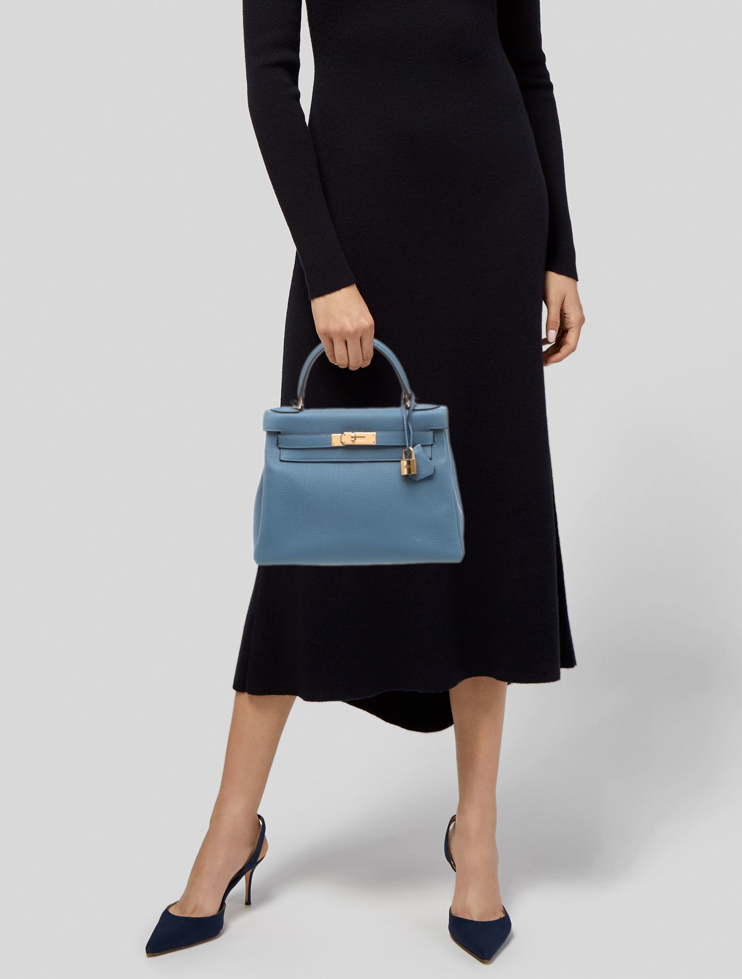 Hermès Togo Kelly II Retourne 28